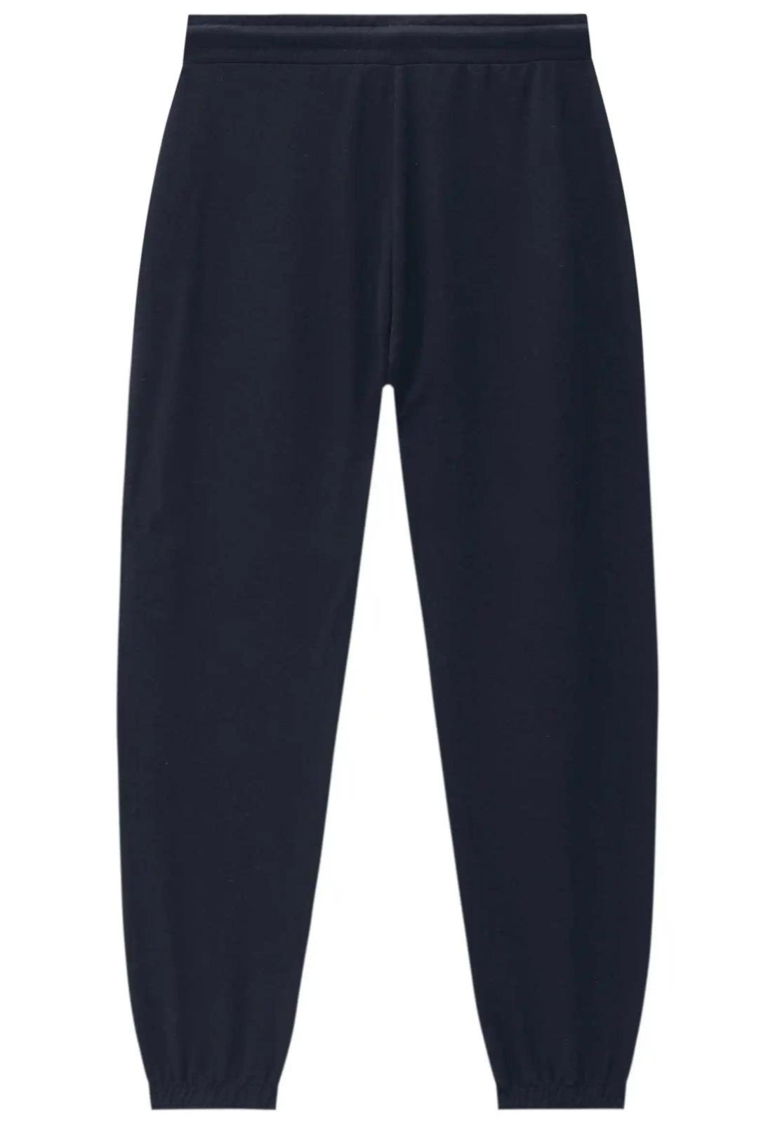 Infantil - Calça Moletom Azul Marinho Menino Johnny Fox 10 Azul