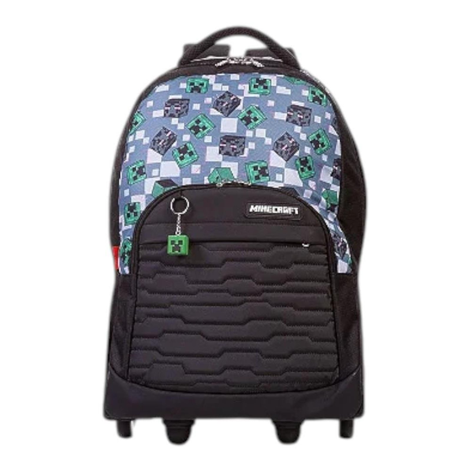 Infantil - Mochila com Carrinho Sestini Mega Rodas Minecraft x Mosaico