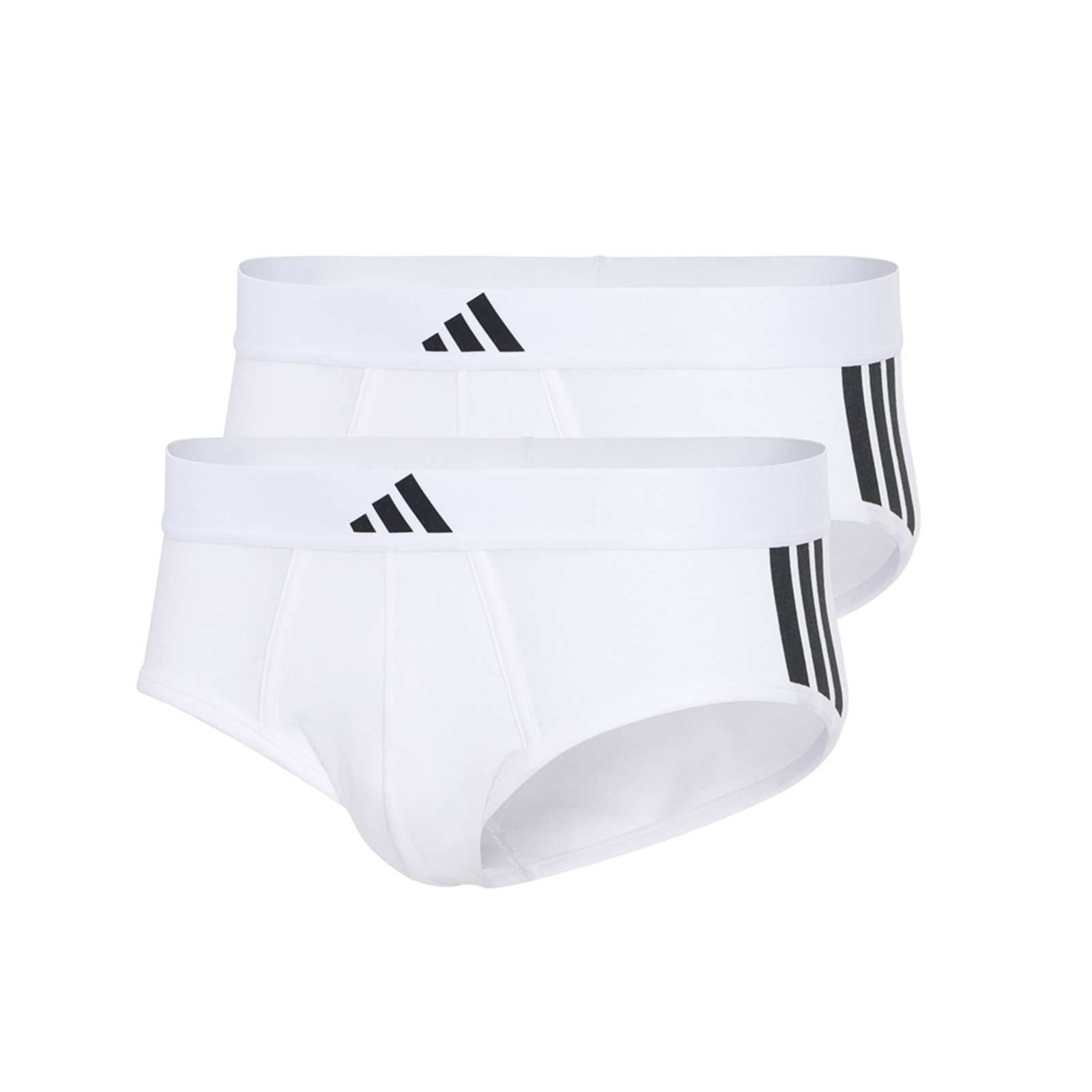 Vista 2 Kit com 2 Cuecas Cavada Baixa adidas Underwear preto Adidas Underwear preto