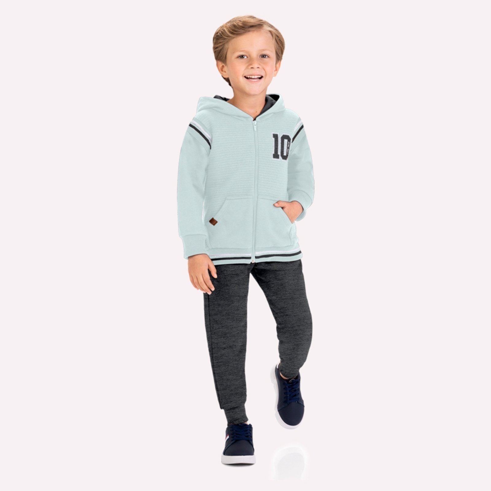 Infantil - Conjunto Menino Lettering Milon