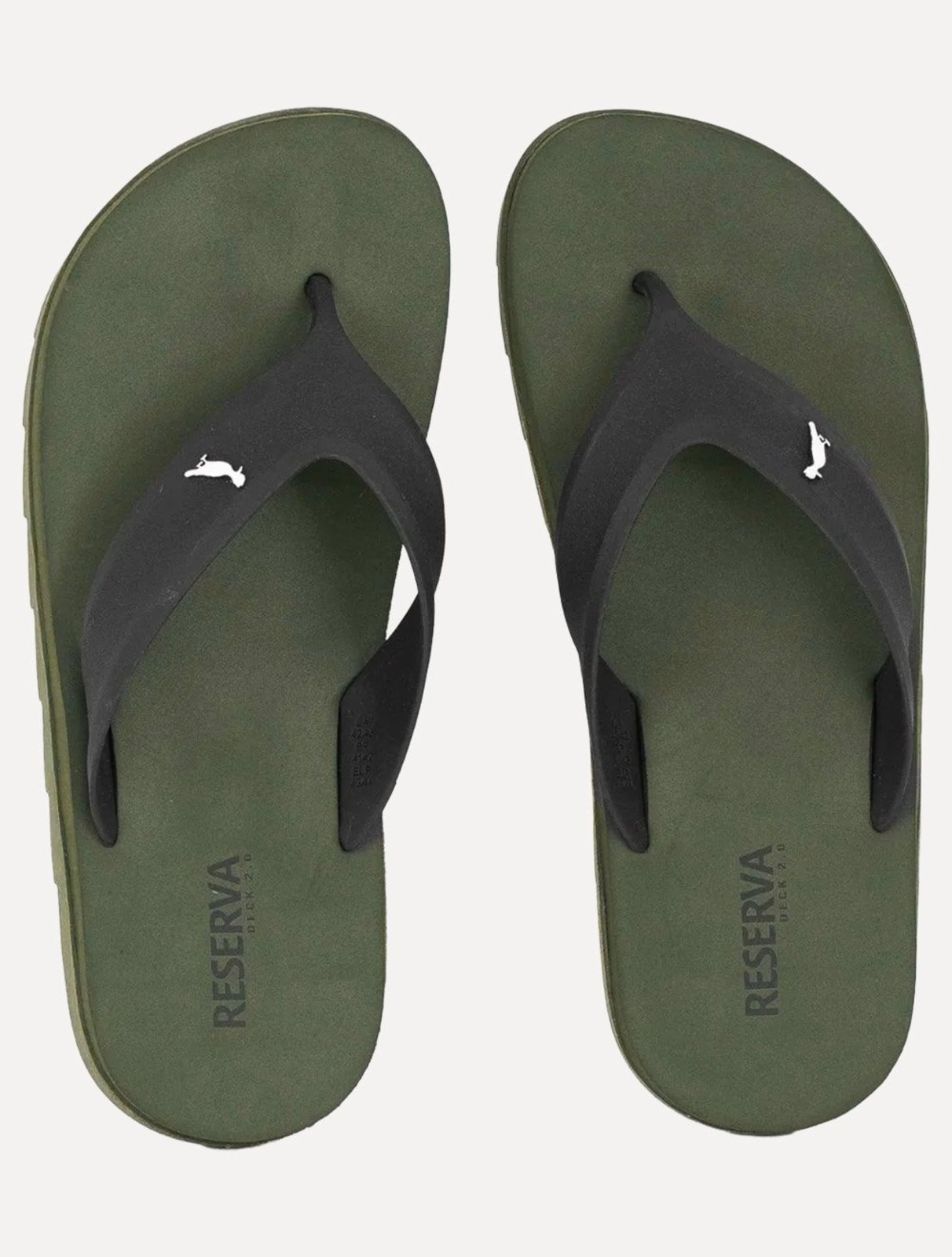 Chinelo Reserva Masculino RSV Deck Rubber Verde Militar