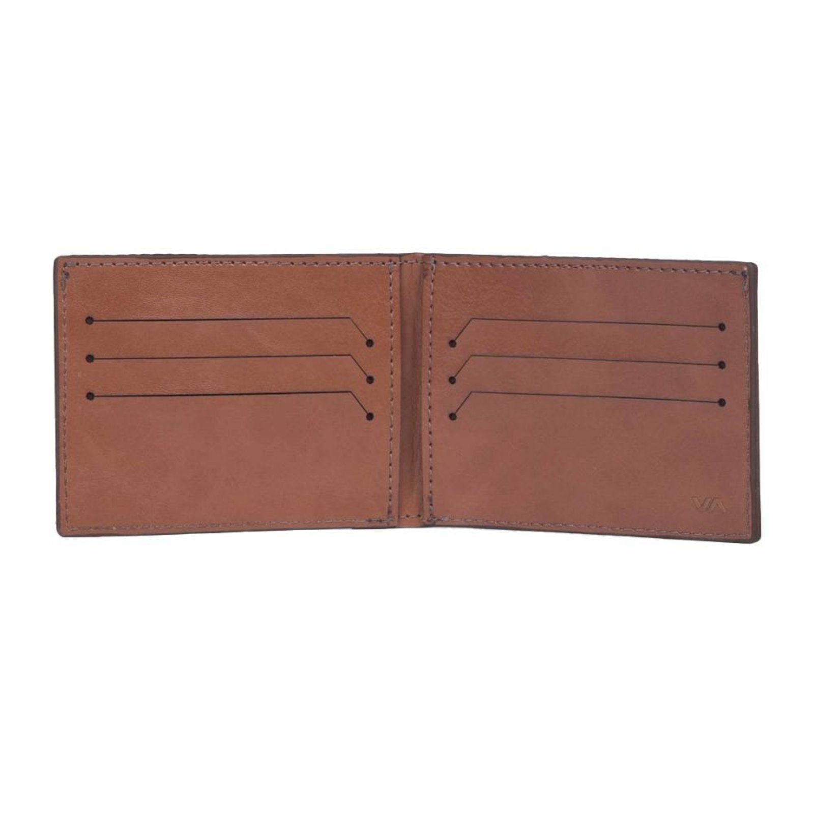 Vista 3 Carteira RVCA Cedar Bifold SM23 marrom RVCA marrom