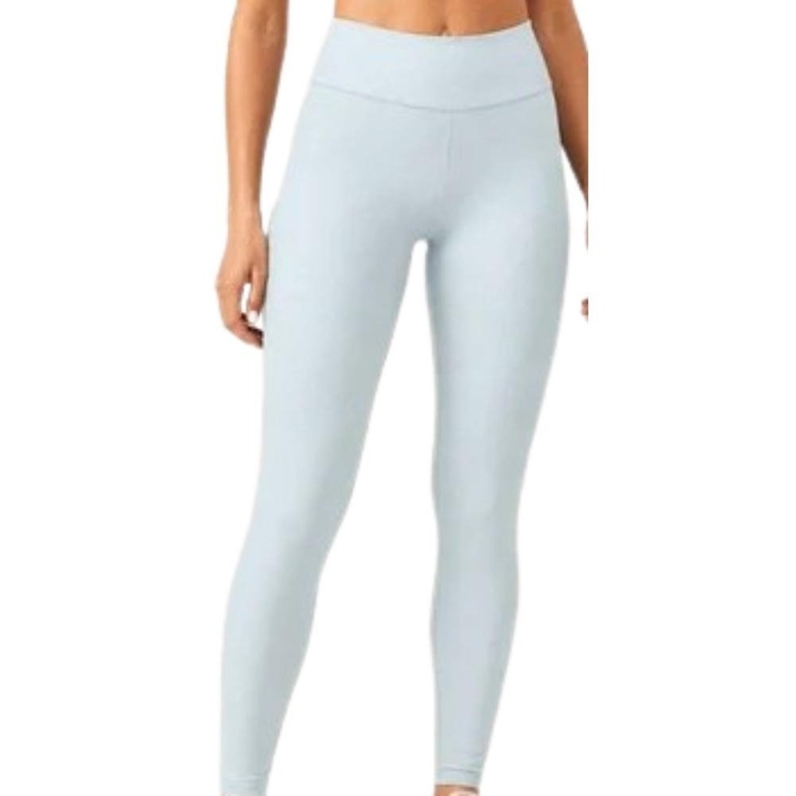 Legging Fila Life Ribbed Iii-azul Claro