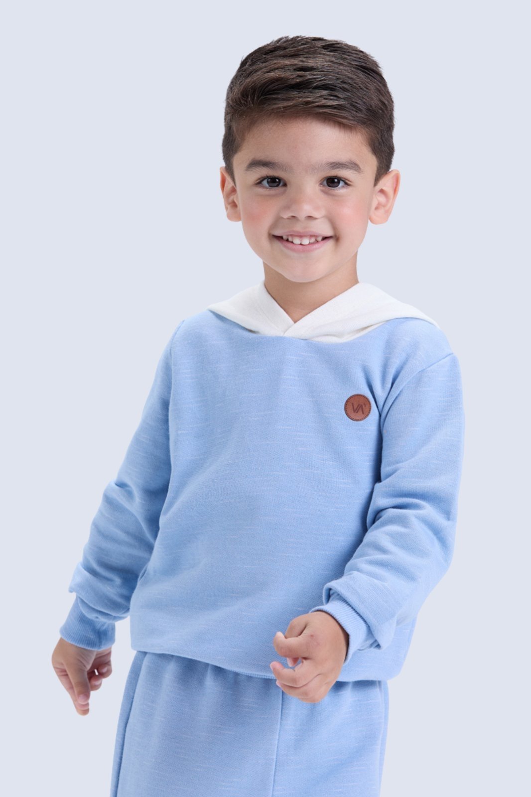 Vista 3 Infantil - Conjunto de Inverno Masculino Moletom Jet VIDA COSTEIRA preto VIDA COSTEIRA preto