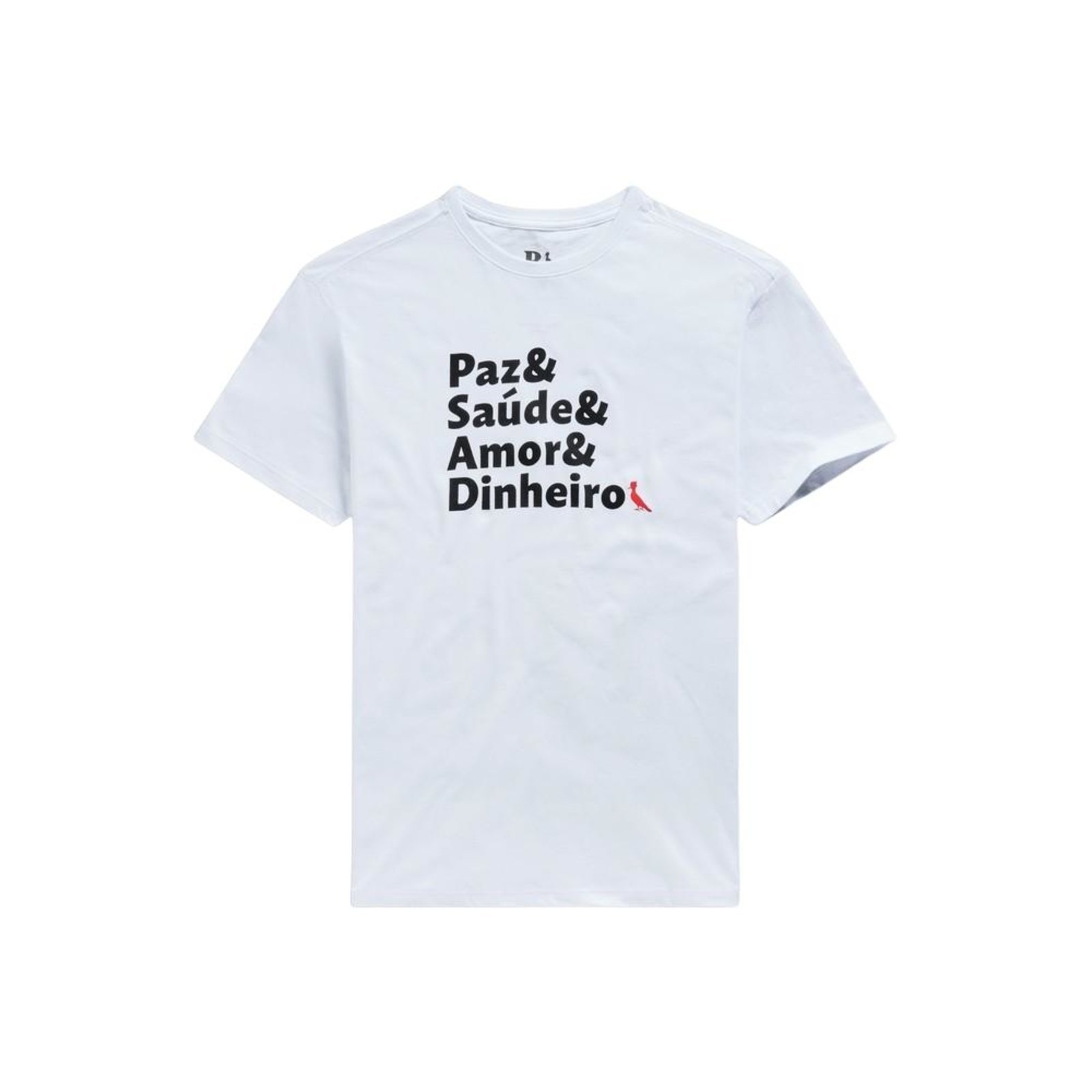 Camiseta Estampada Ano Novo Dinheiro Reserva Branco