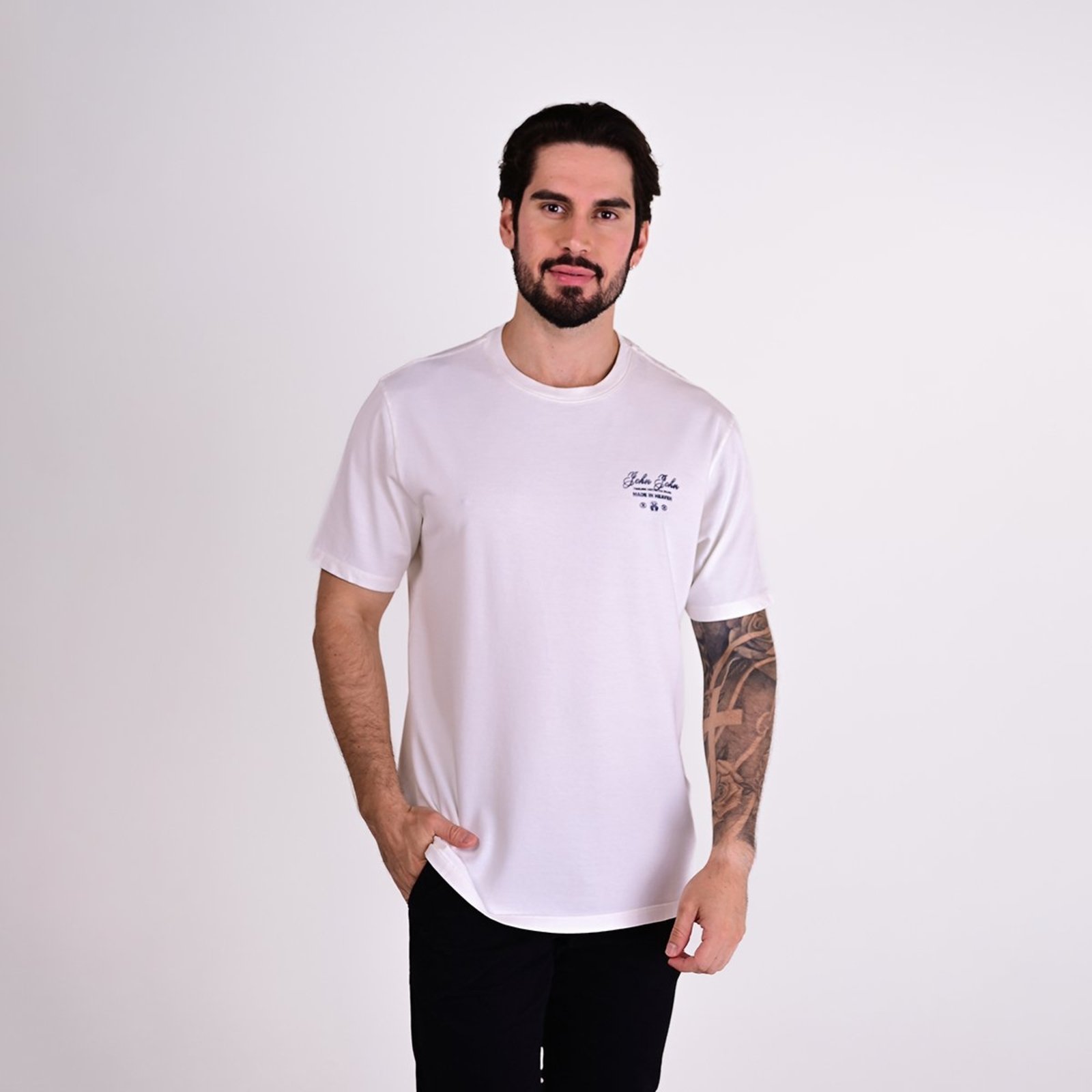 Camiseta John John Bright Off White