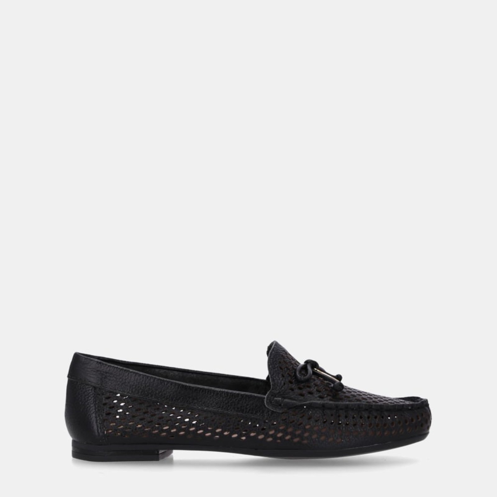 Mocassim New Ridge Preto - 60260019 Luz da Lua