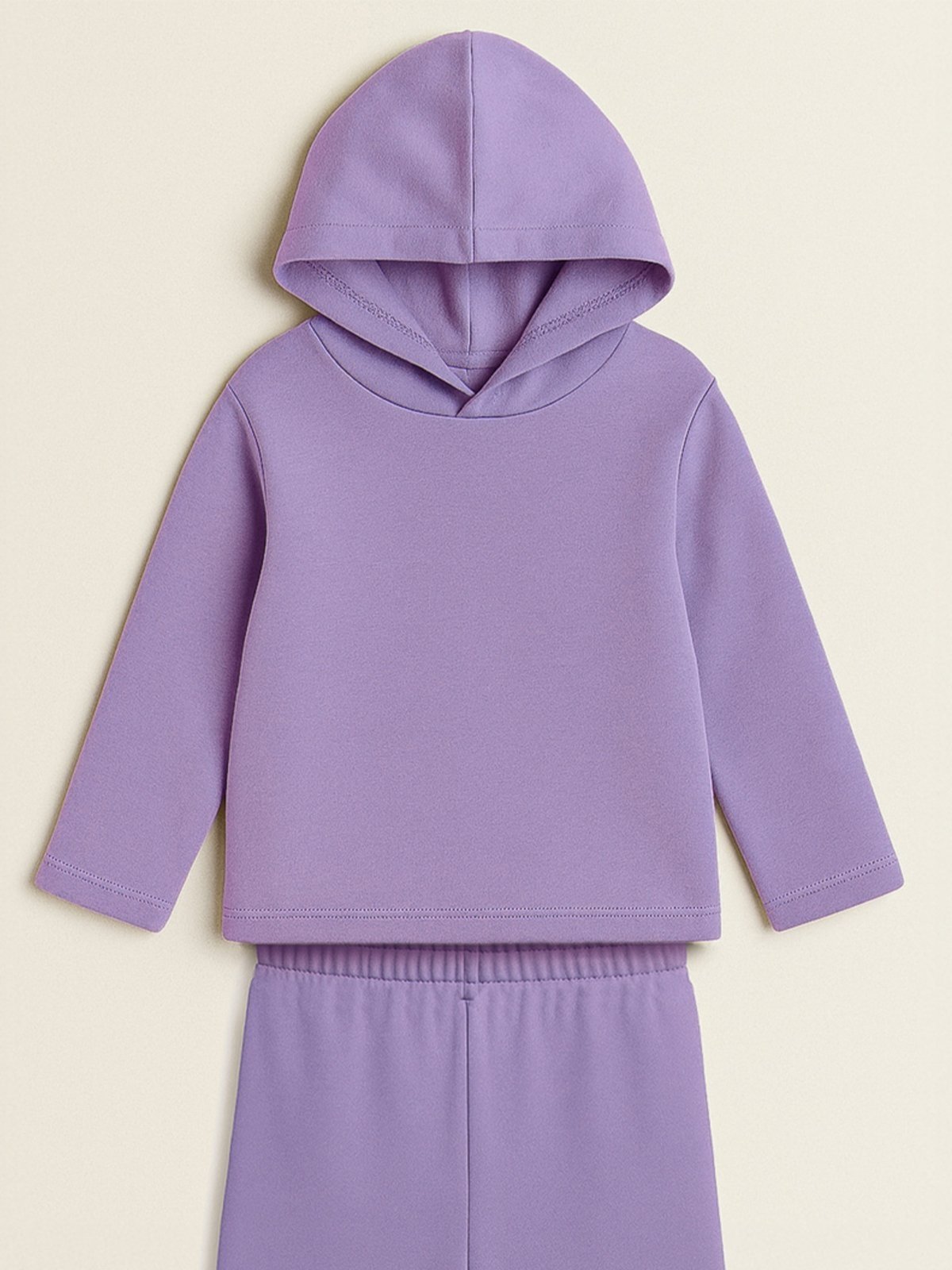 Vista 3 Infantil - Conjunto Bugbee Menina em Moletom Felpado Ipê roxo Bugbee roxo