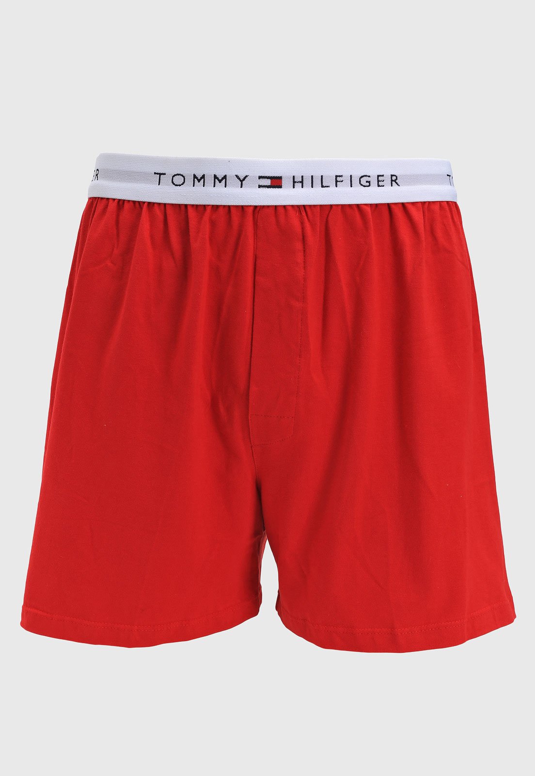 Samba Canção Tommy Hilfiger Logo Vermelha