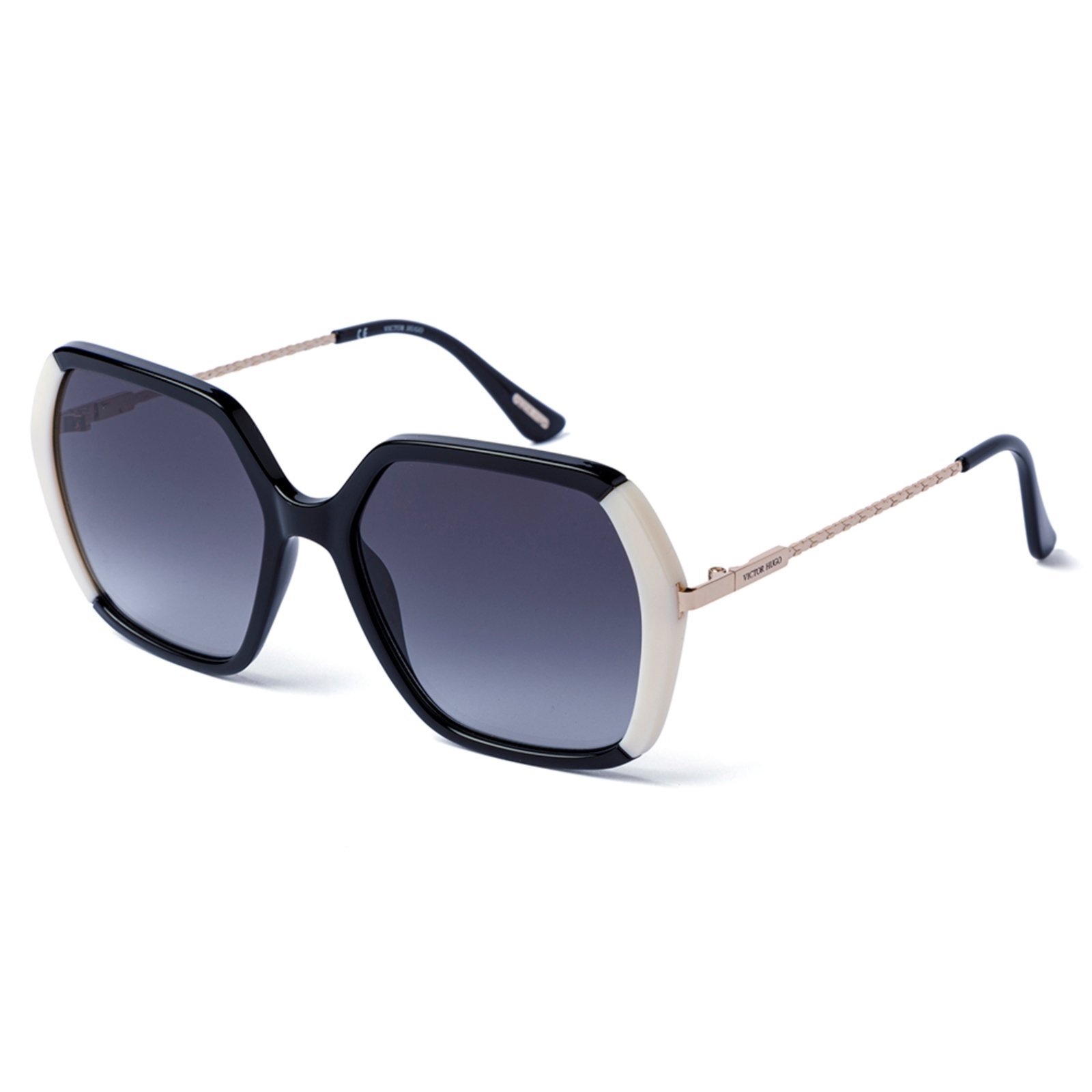 Óculos de Sol Victor Hugo SH1885 0Z42 – Preto 55