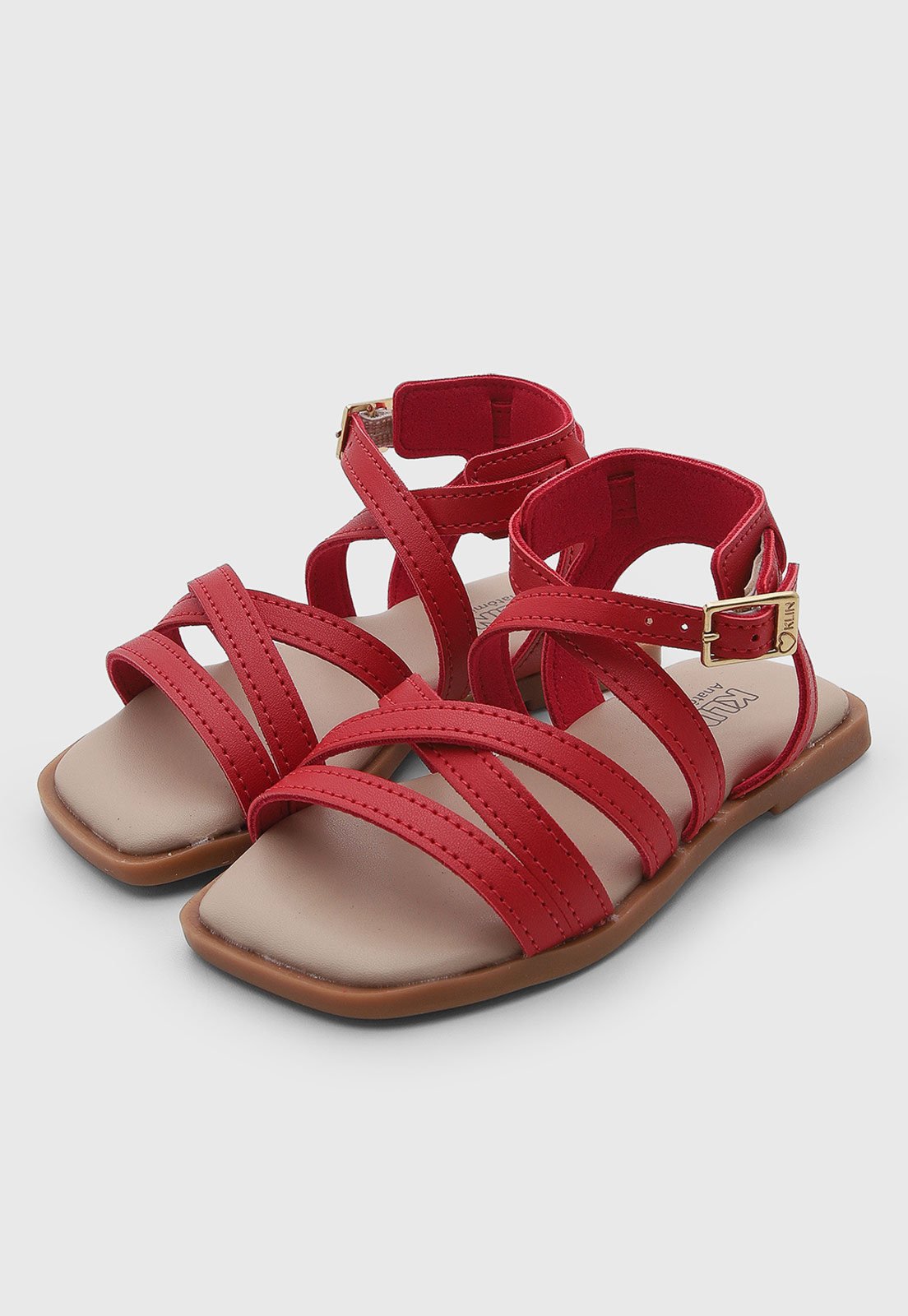 Infantil - Sandália Klin Bali Vermelha