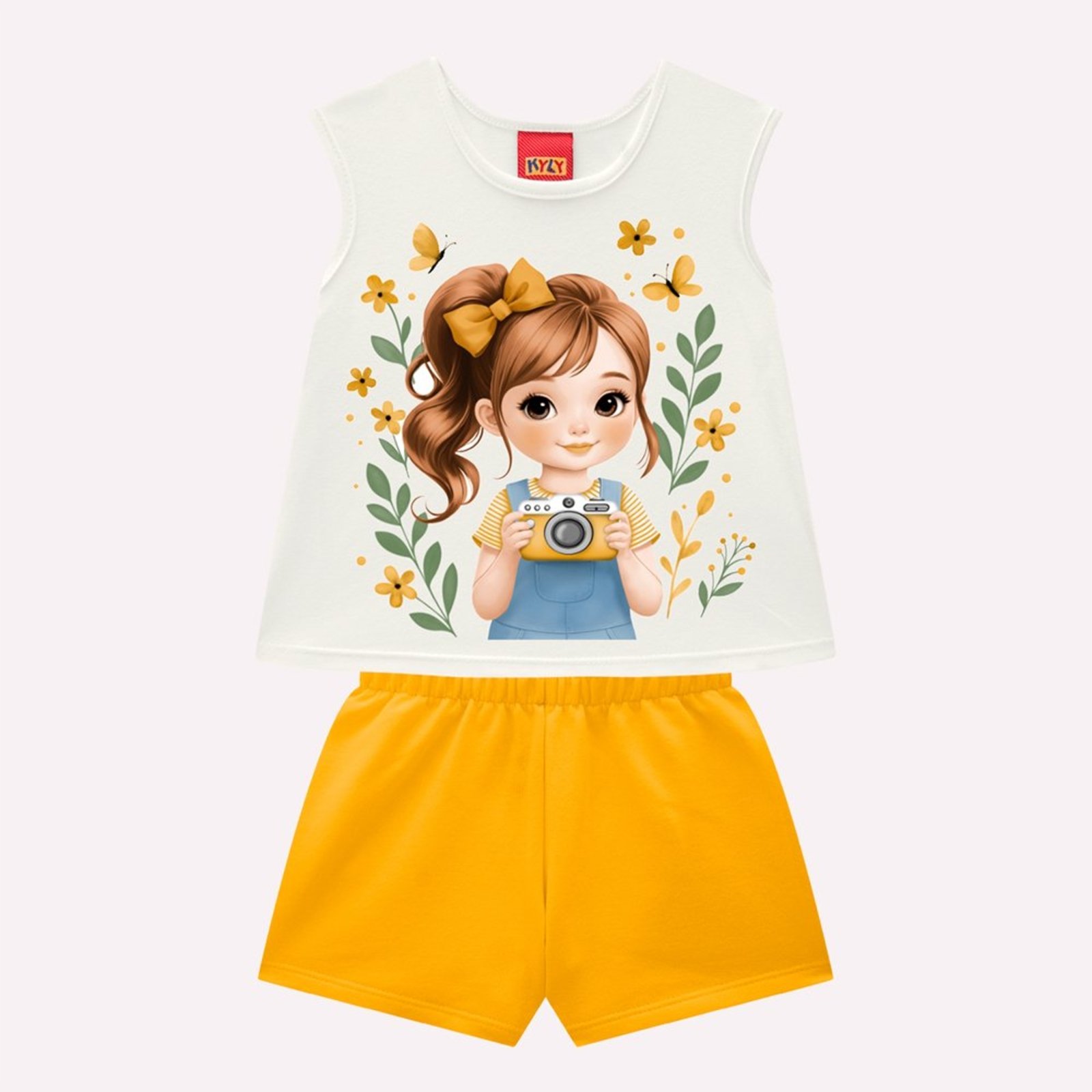 Infantil - Conjunto Menina Estampa Kyly