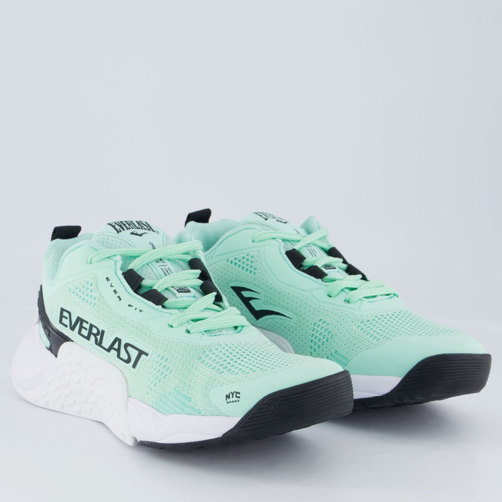 Vista 3 Tênis Everlast Climber Ultra Feminino e Preto verde Everlast verde