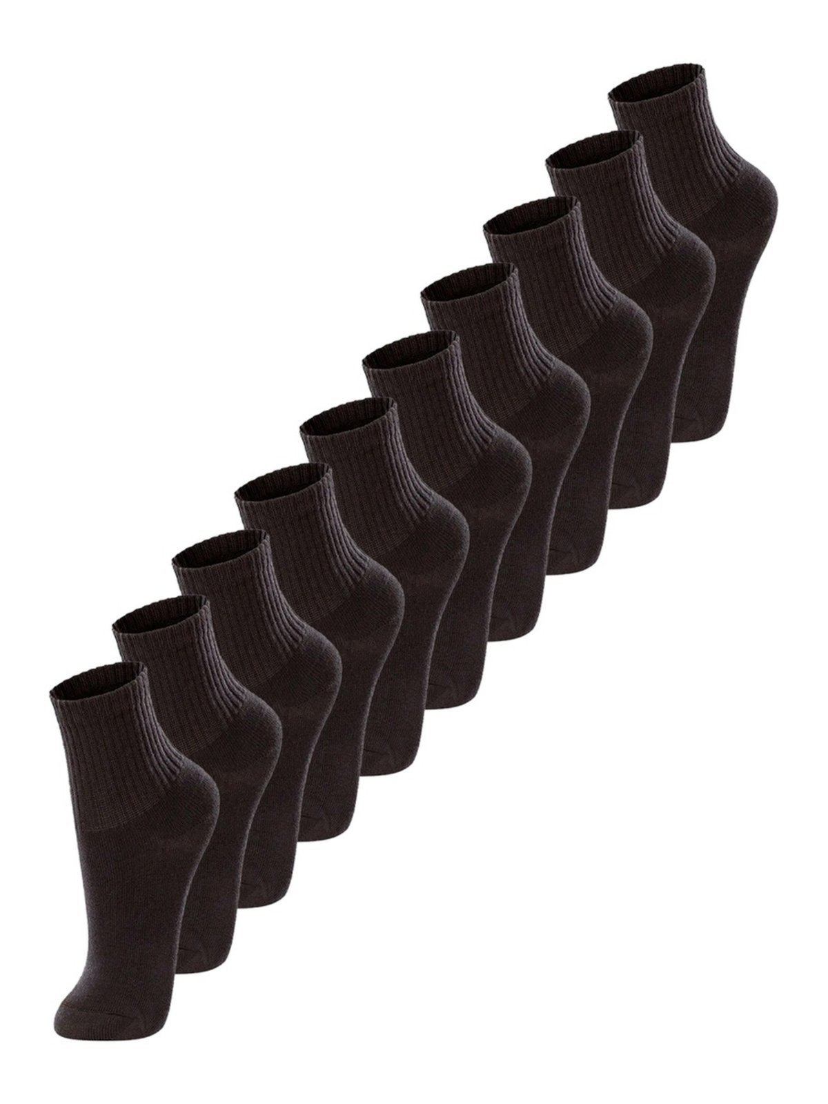 Kit com 10 Pares de Meias Infanti Cano Médio Lupo 2727-088