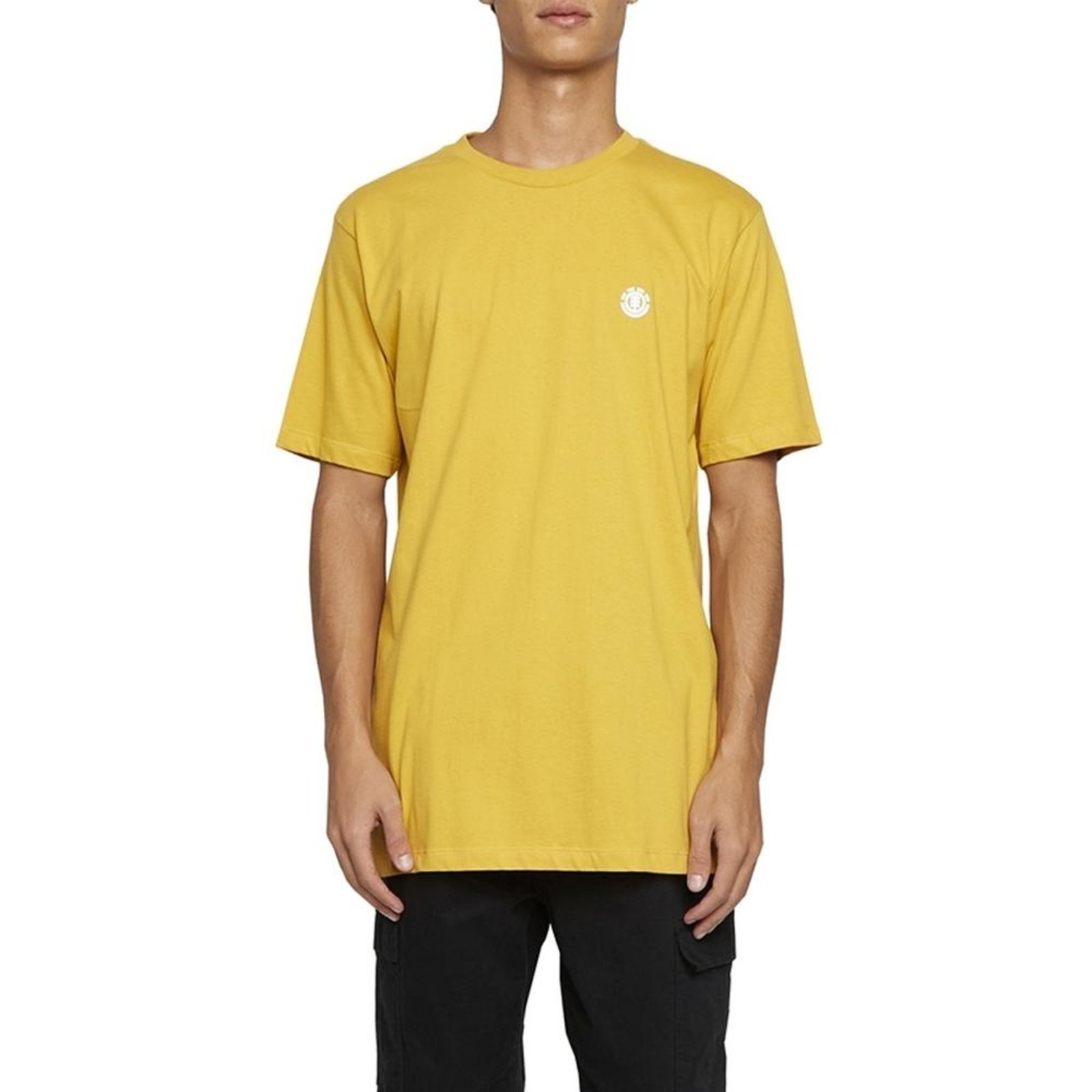 Camiseta Element Basic Crew Color WT24 Masculina Amarelo