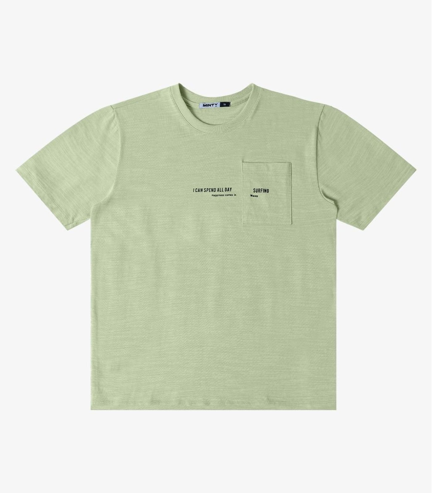 Vista 3 Infantil - Camiseta Juvenil Malhão Flamê Masculina Minty azul MINTY azul