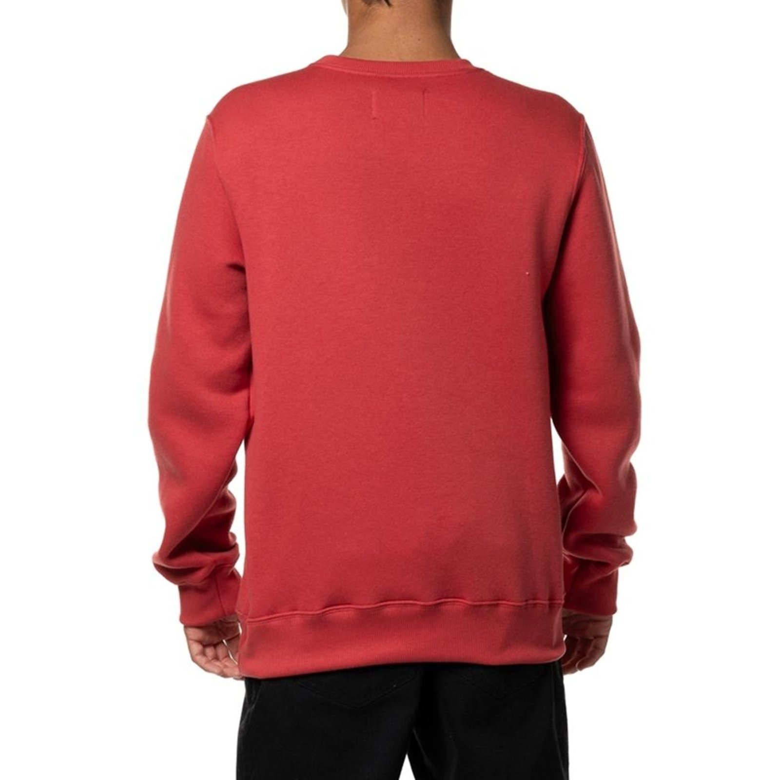 Vista 2 Moletom Quiksilver Careca Comp Logo 305G WT24 vermelho Quiksilver vermelho