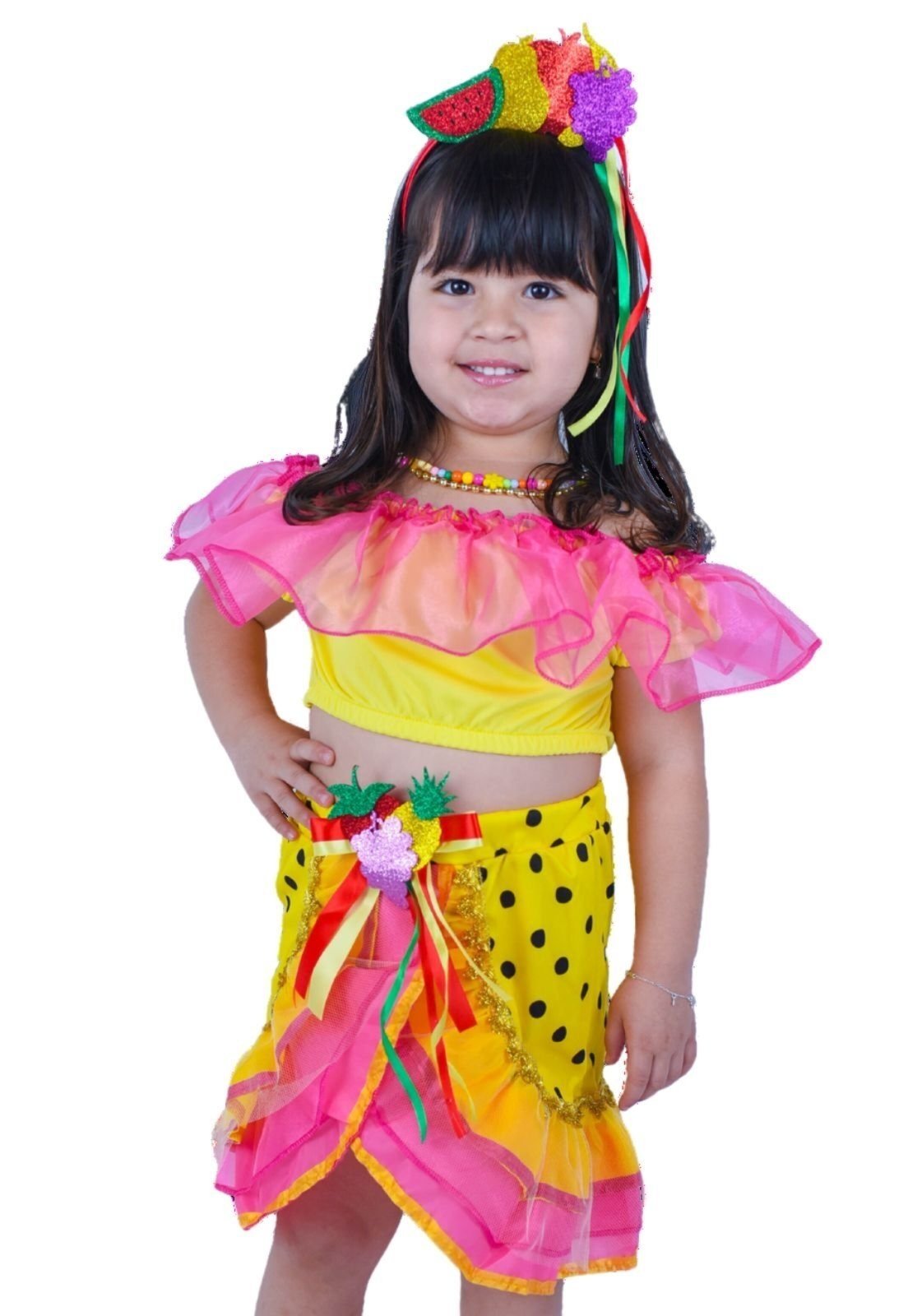 Vista 2 Infantil - Fantasia Menina Muvilê 1 unico Infanti unico