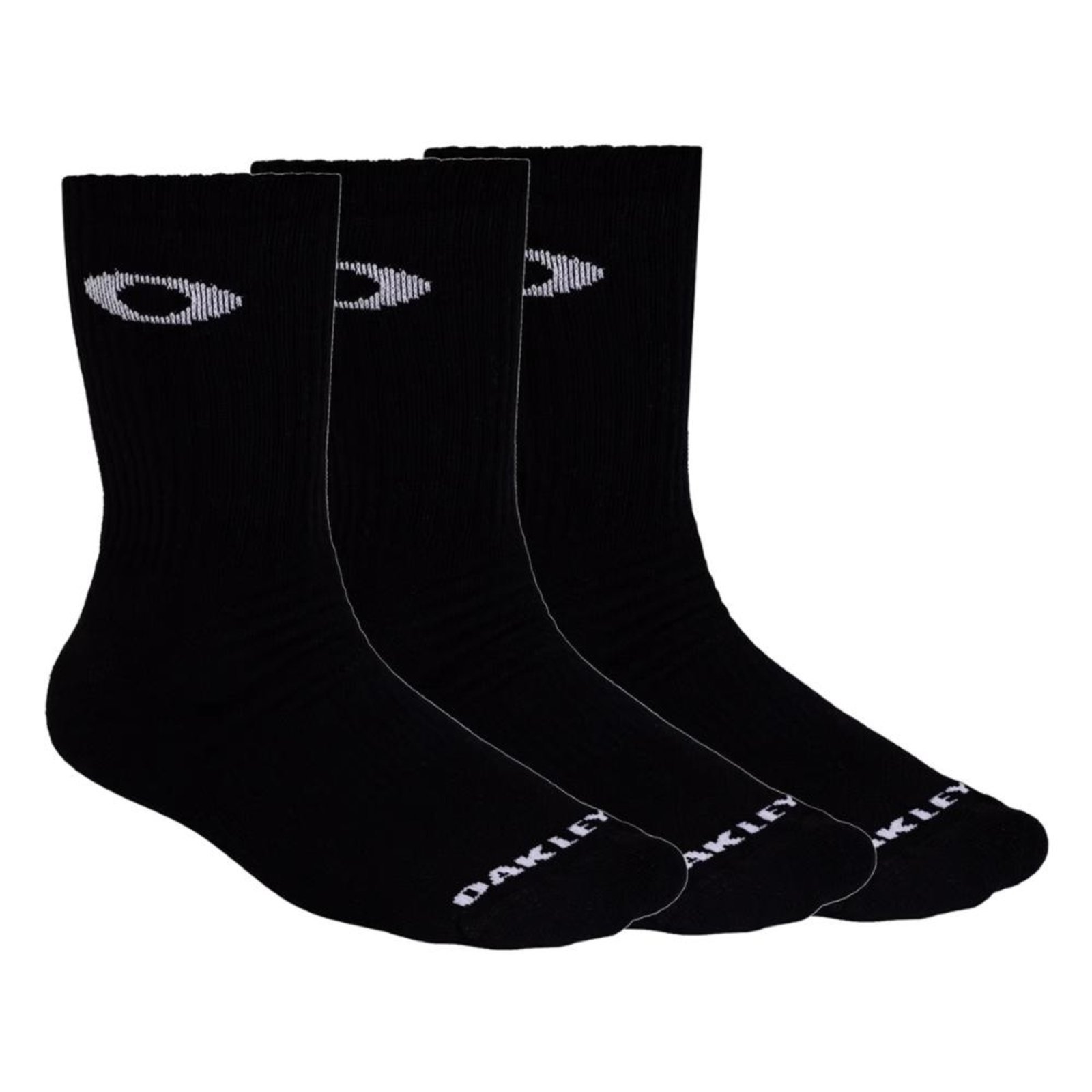 Meias Oakley Cano Longo Essential Crew Sock 3 Pack