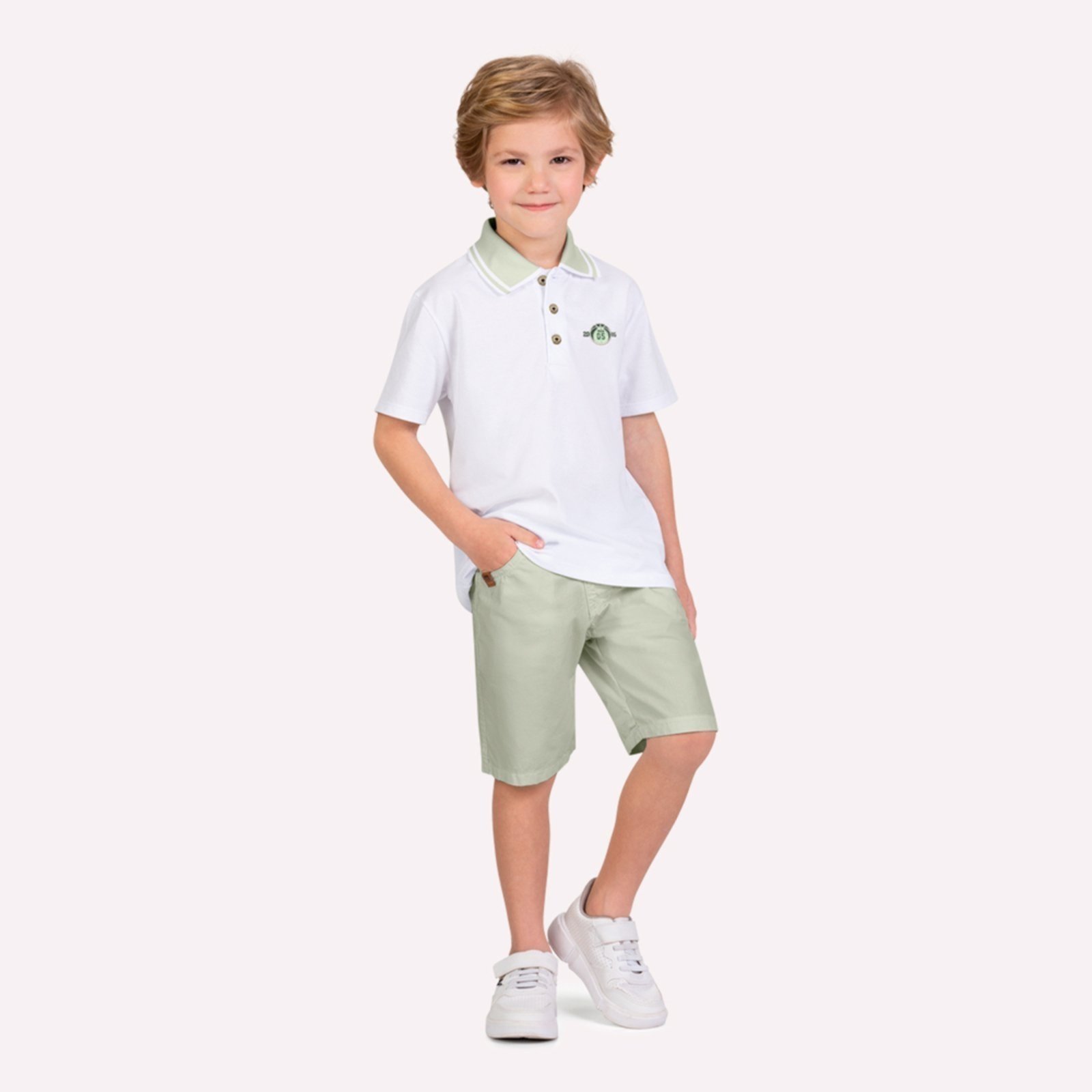 Infantil - Conjunto Menino Bordado Milon