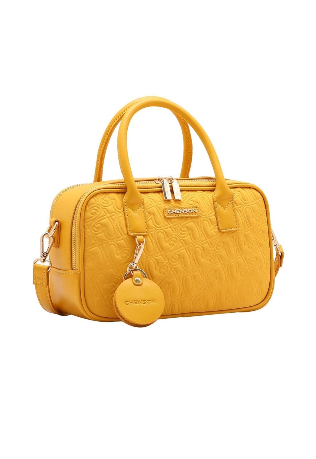 Bolsa Feminina Chenson Heart Cool Amarelo 3784777