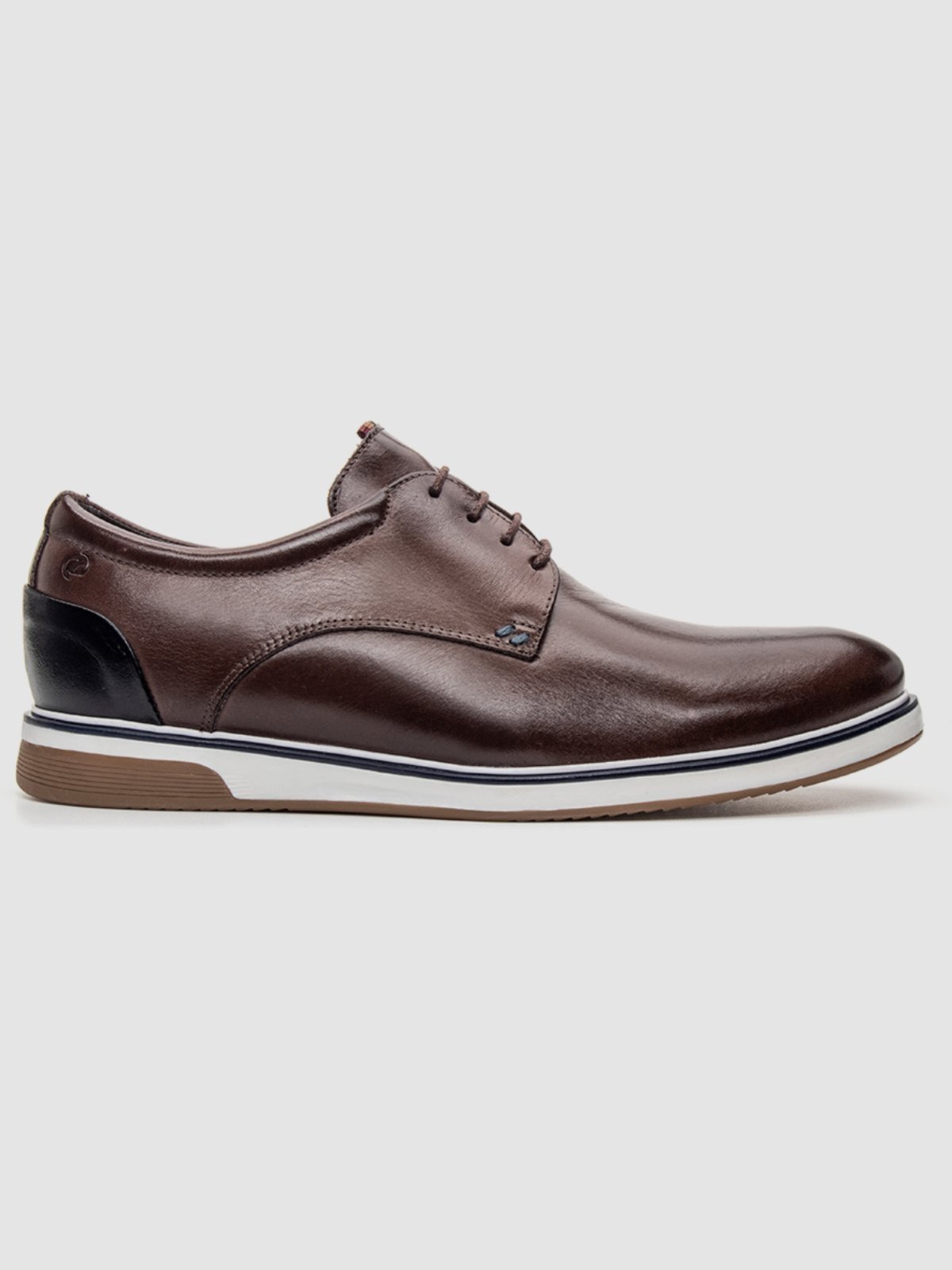 Sapato Urbano Marrom Couro Sofisticado Moderno Funcional Ergonomico Sofisticação E Estilo Zapattero