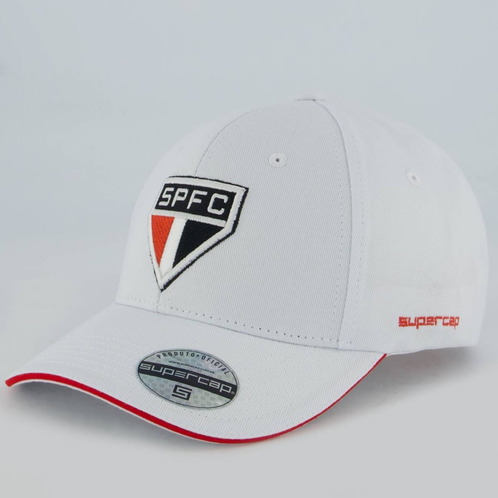 Boné São Paulo Bordado Branco
