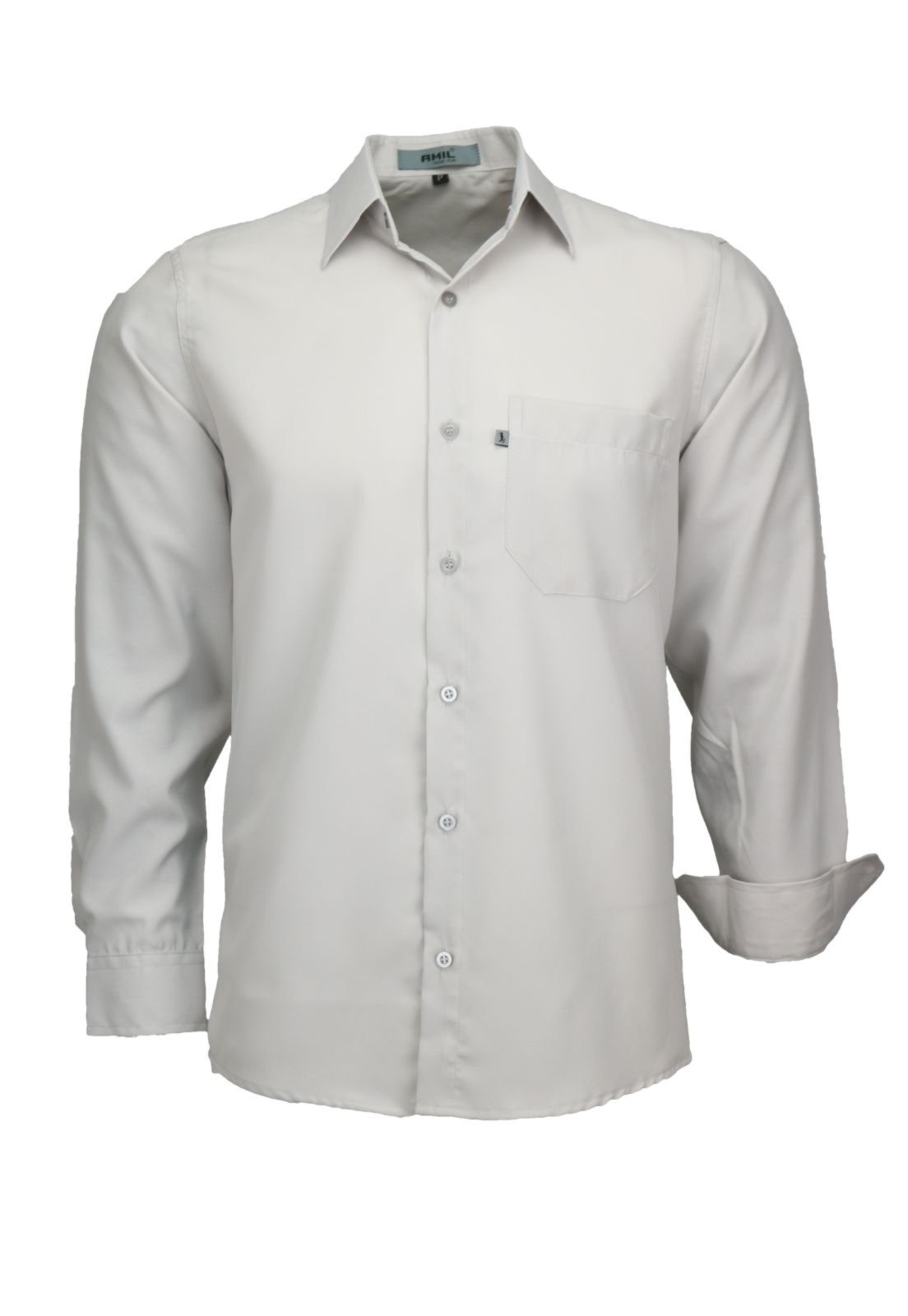 Camisa Masculina Social Não Amassa Modelagem Tradicional 854