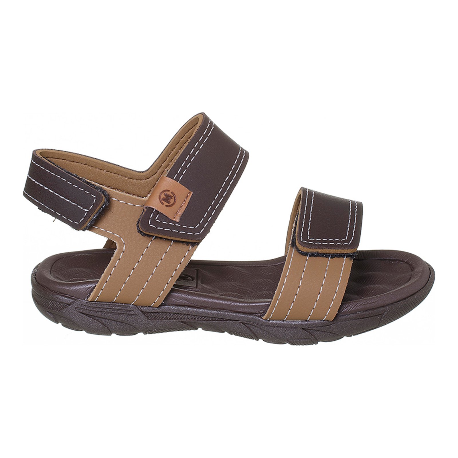 Vista 3 Infantil - Sandália Casual Menino Minipasso caramelo Minipasso caramelo