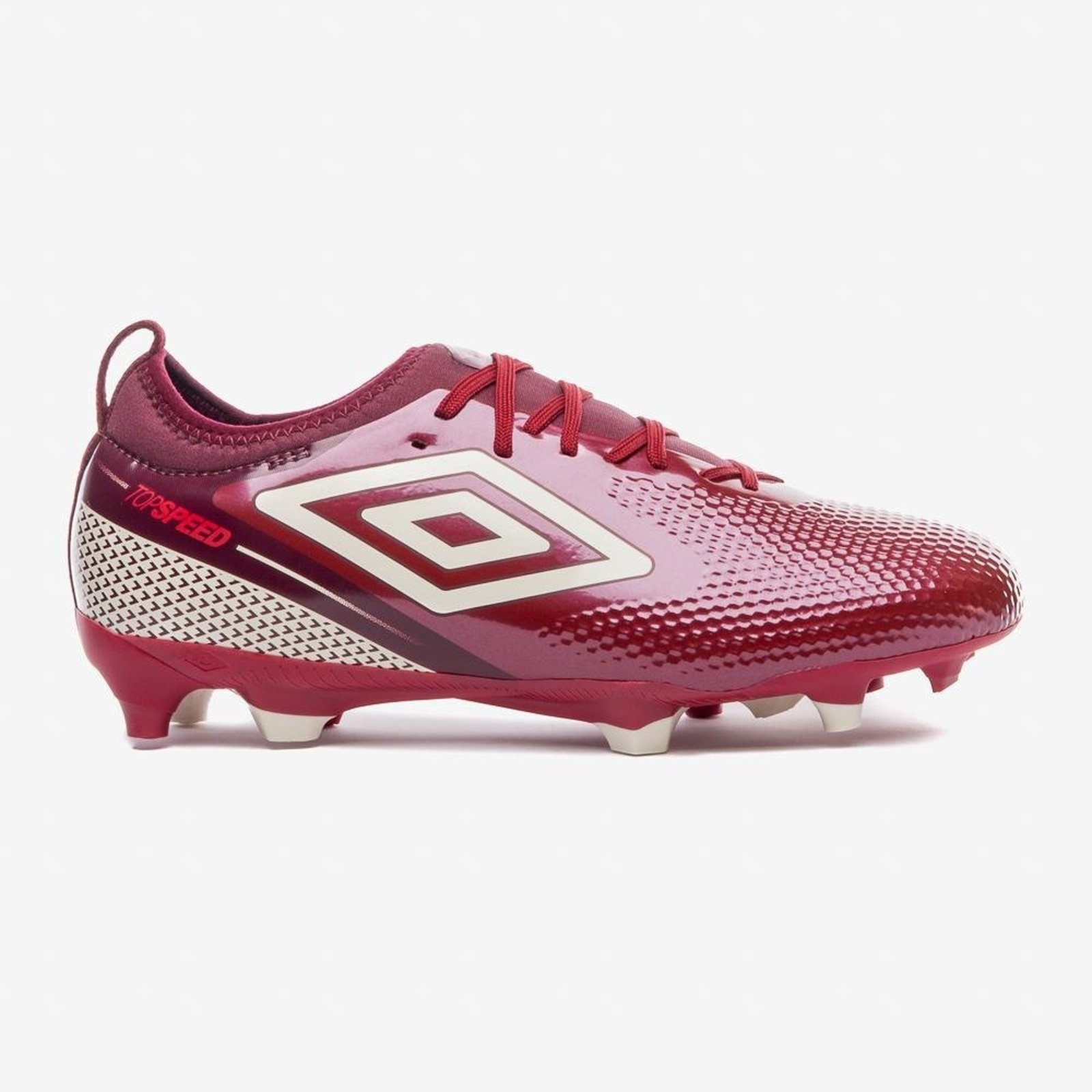 Chuteira Campo Umbro Top Speed Club FG Incolor