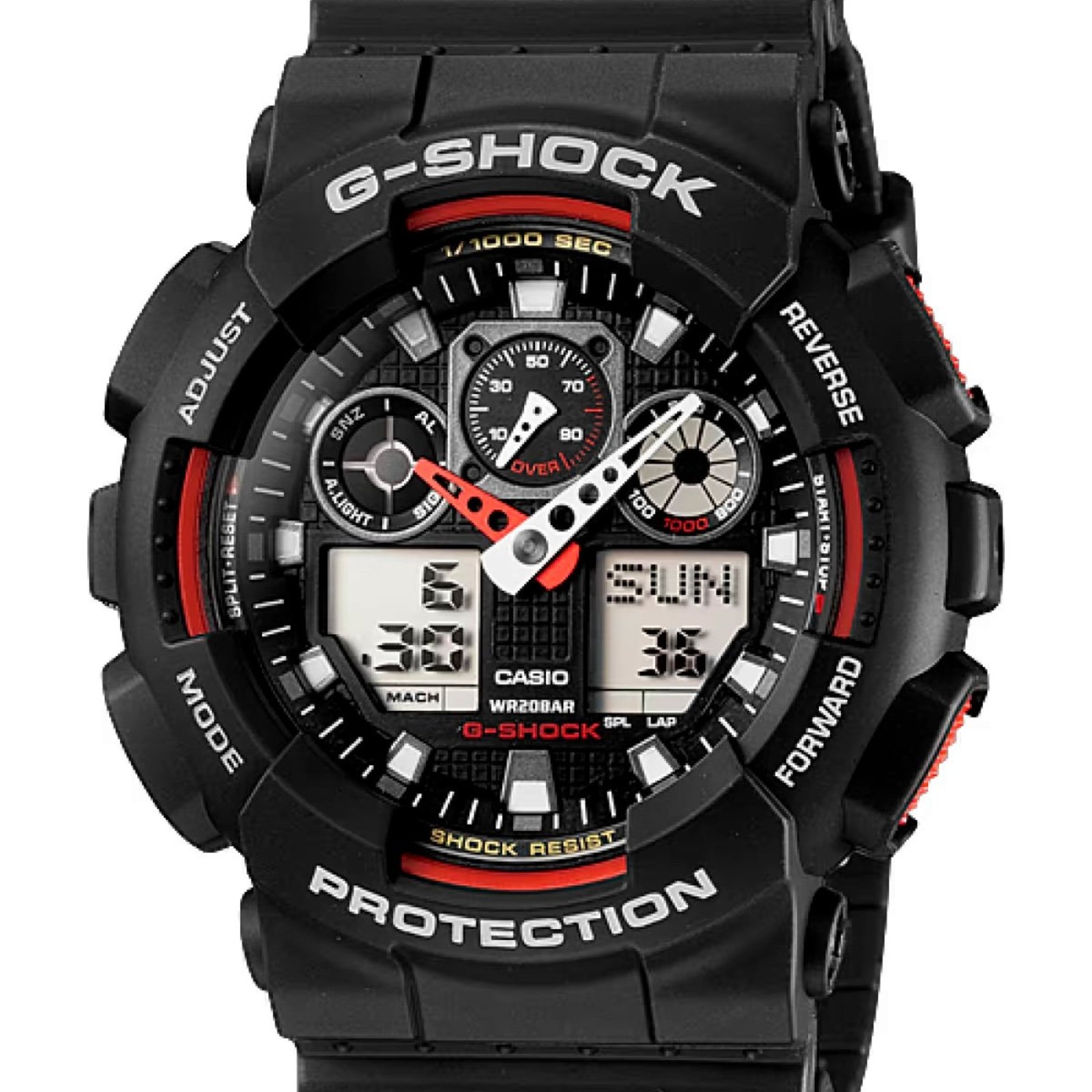 Relógio Casio G-shock GA-100-1A4DR | Preto