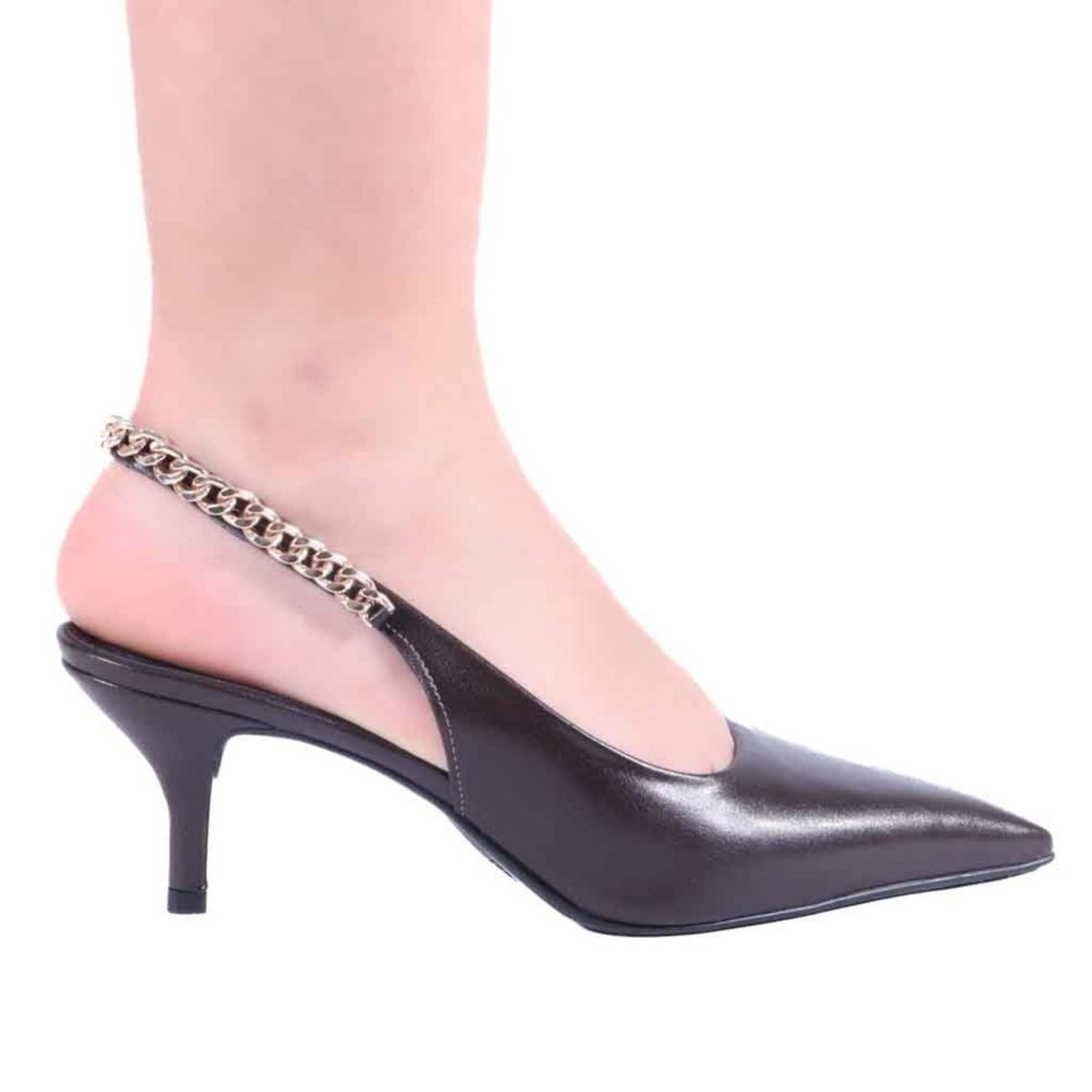 Sapato Zariff Feminino Slingback 1612-003 Zariff Marrom