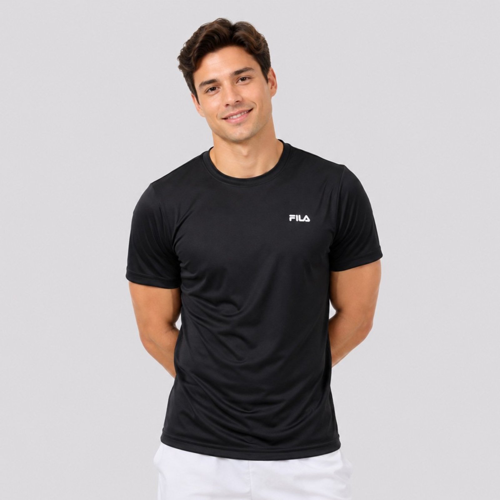 Camiseta Fila Basic Sports II Preta