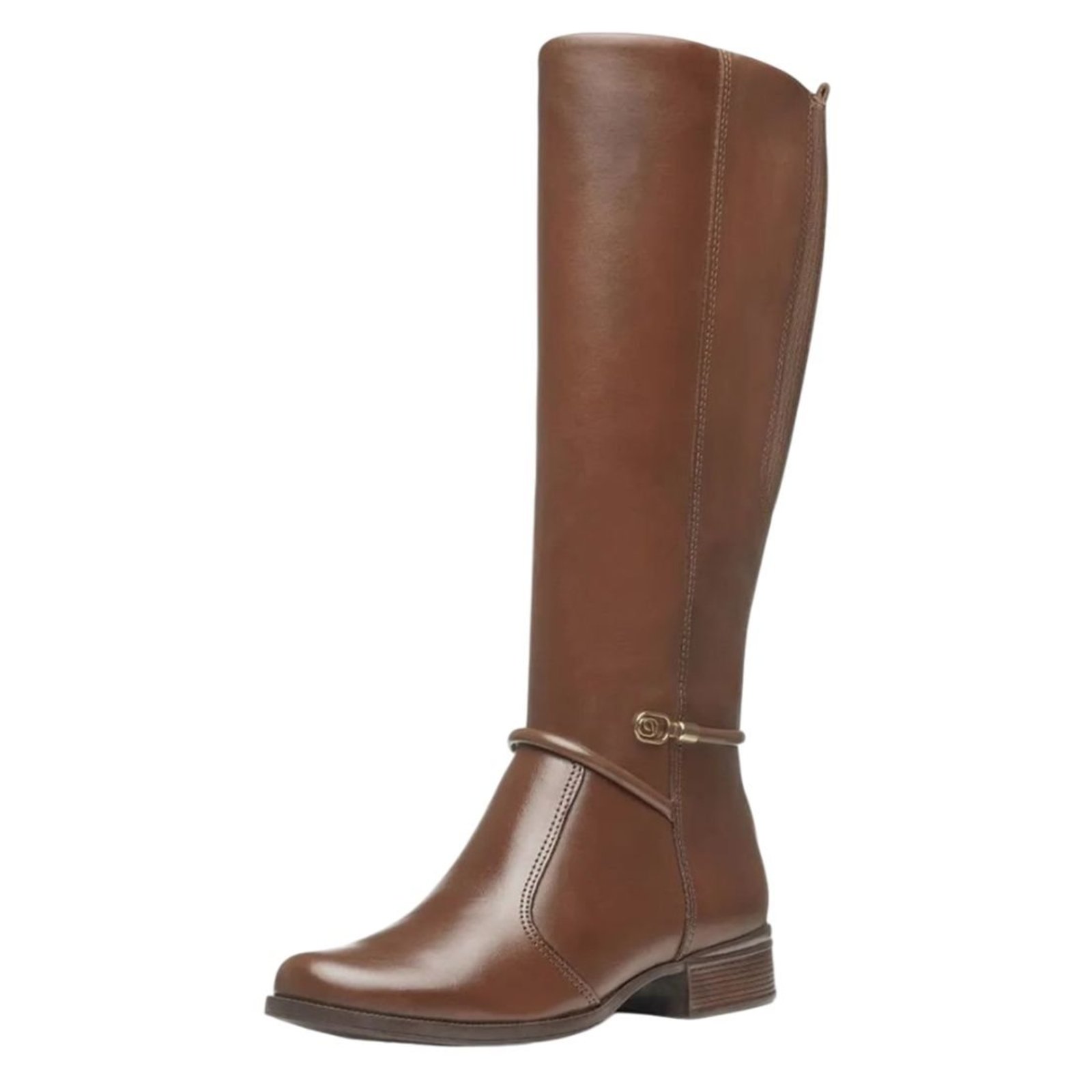 Bota Feminina Over Couro Resistente Elegante Conforto Pegada