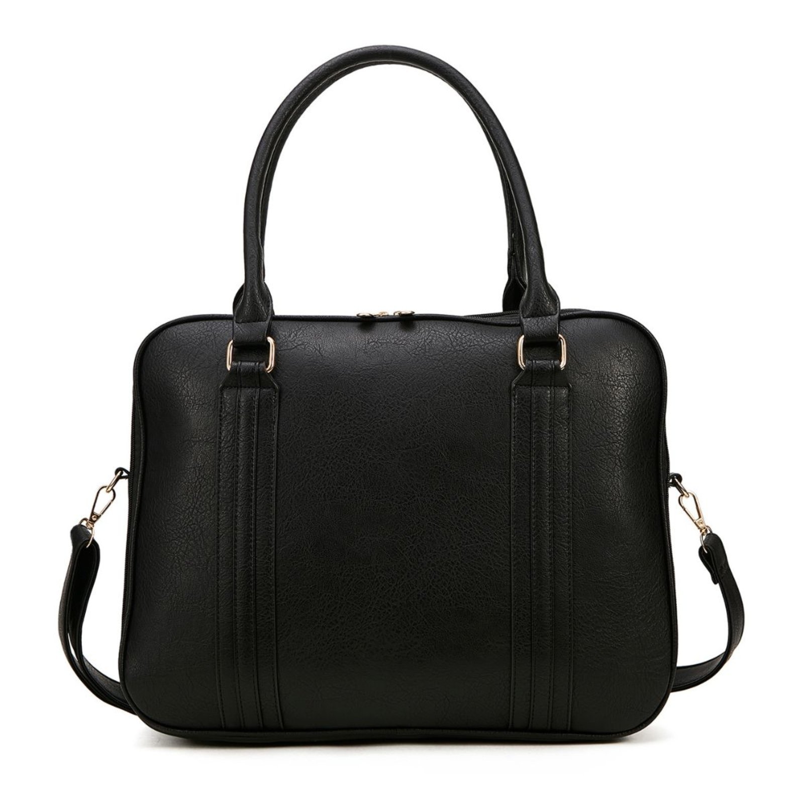 Bolsa De Notebook Grande Pasta Executiva Maleta Case Star Shop Preta