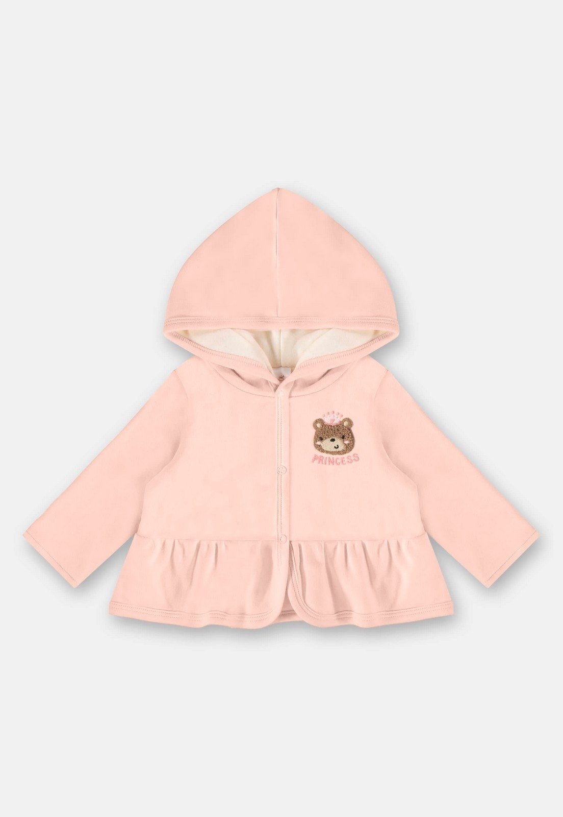 Vista 3 Infantil - Conjunto com Cardigan e Calça para Menina Up Baby rosa Up Baby rosa