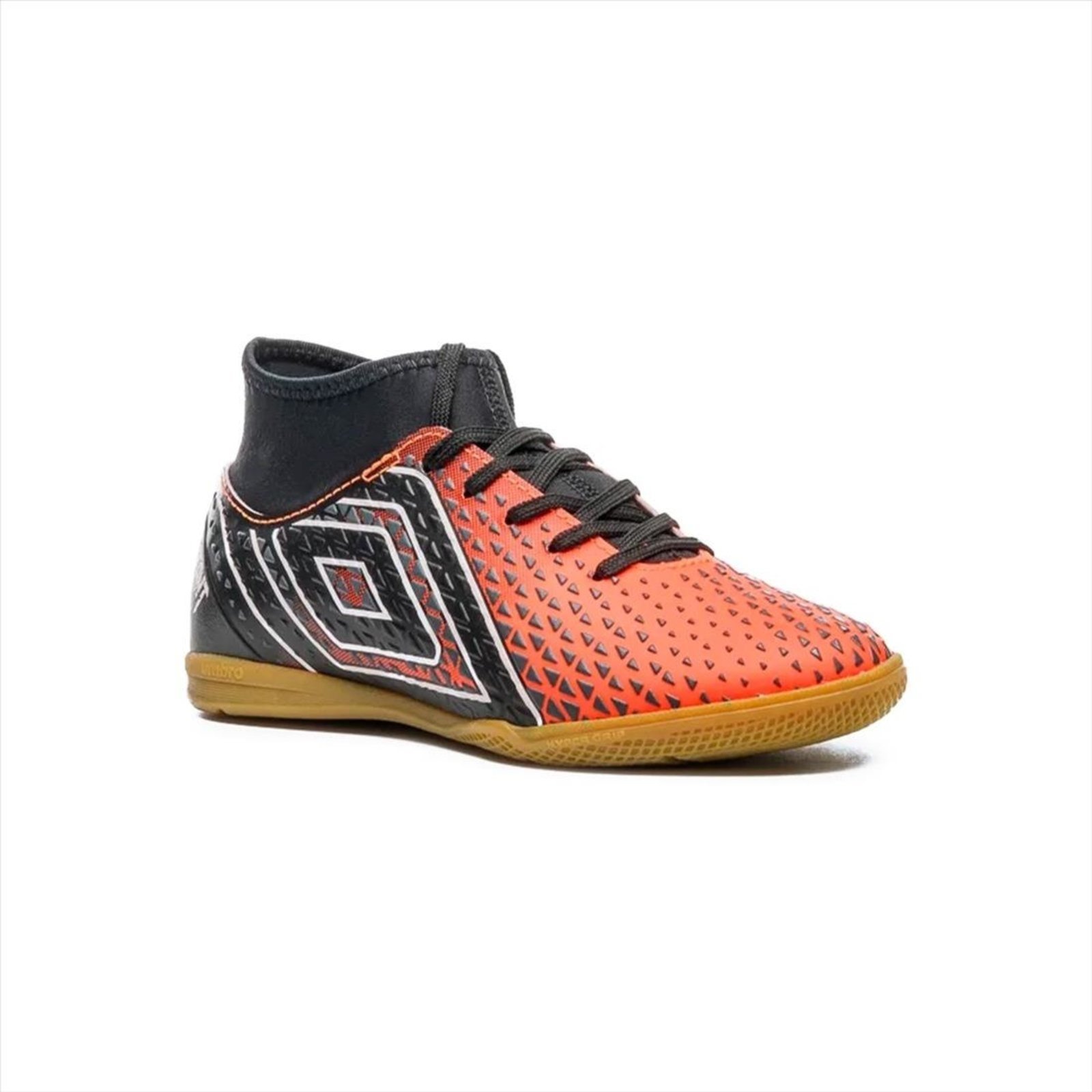 Vista 3 Chuteira Futsal Umbro Mutant Jr coral Umbro coral