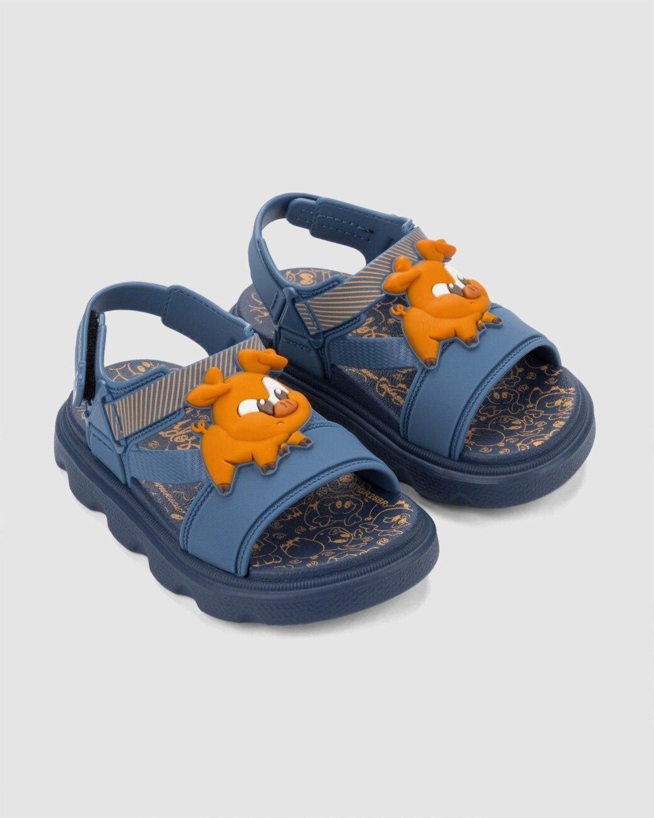 Infantil - Sandália de Grendene Biduzidos Easy Plus Azul