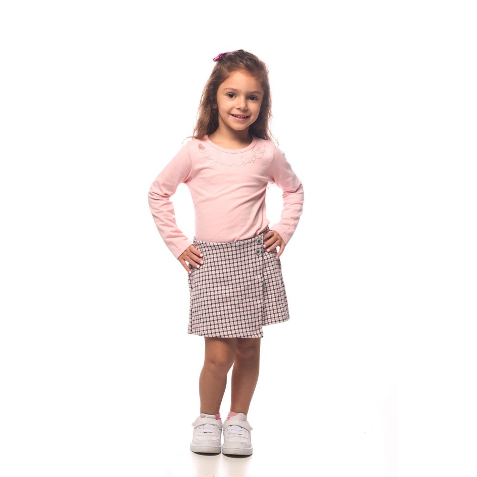 Infantil - Conjunto Menina - Rose - 50324-11 Rosa