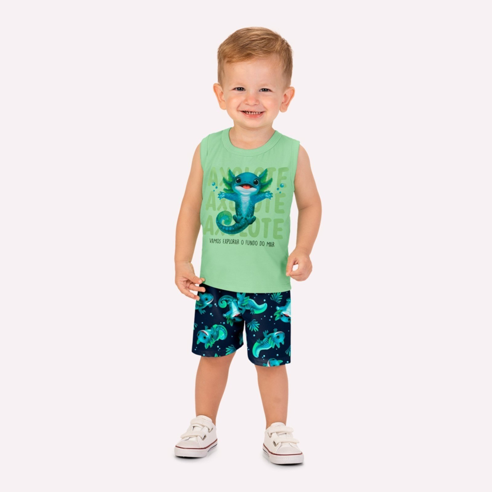 Infantil – Conjunto Menino Axolote Kyly