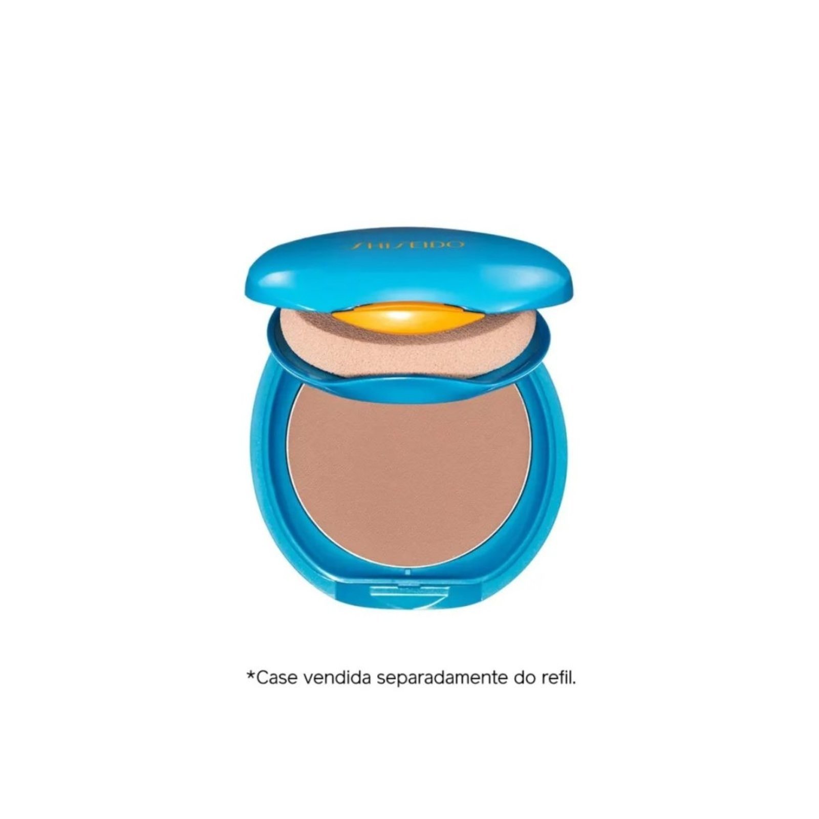 Vista 3 Shiseido Sun Care UV Protective Compact Foundation FPS 35 Fair Ivory Refil - Base Compacta unico Shiseido unico