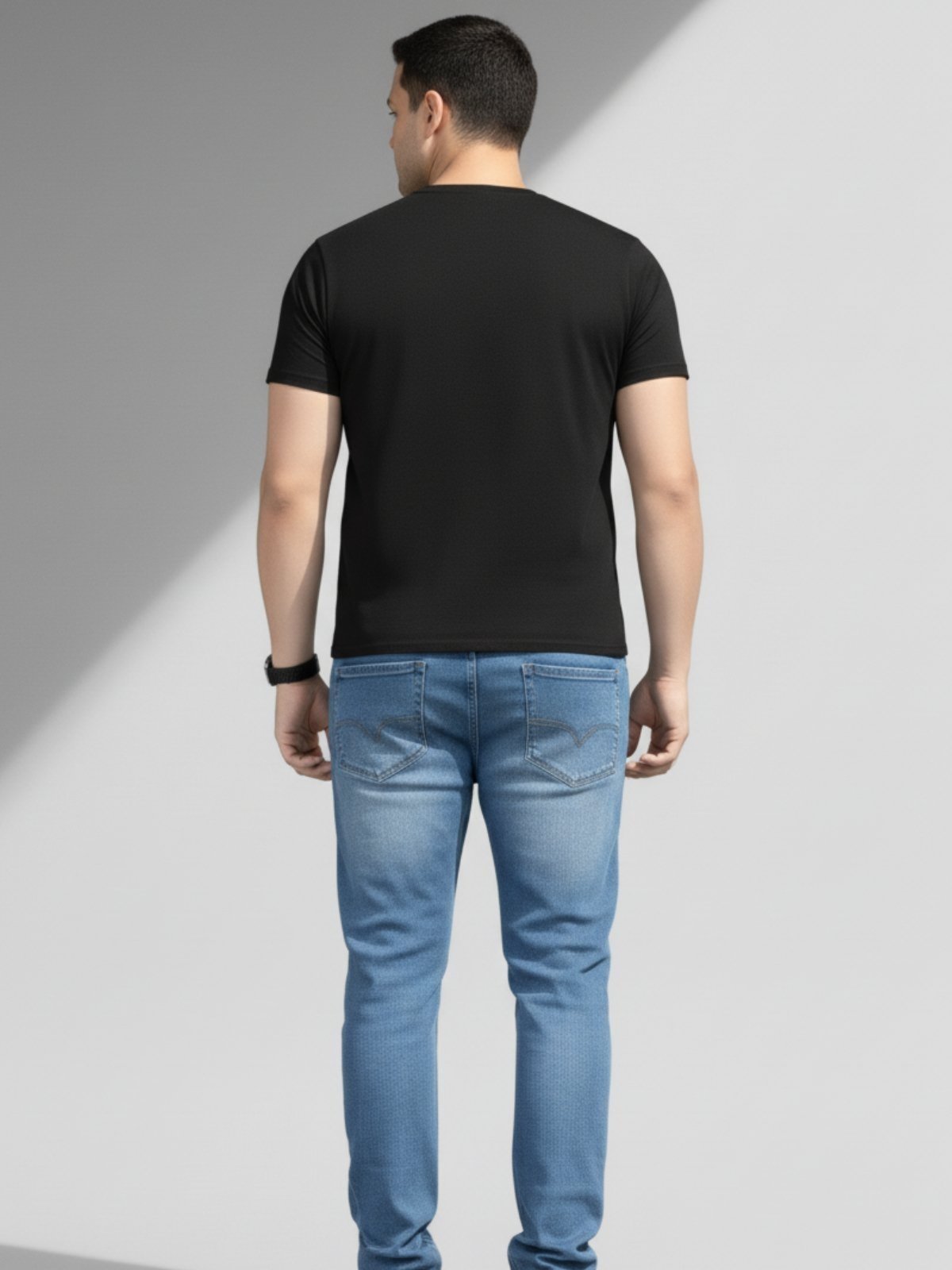 Calça Jeans 5 ESTILOS Azul Clara Masculina Conforto, Estilo Premium e o Fit Perfeito