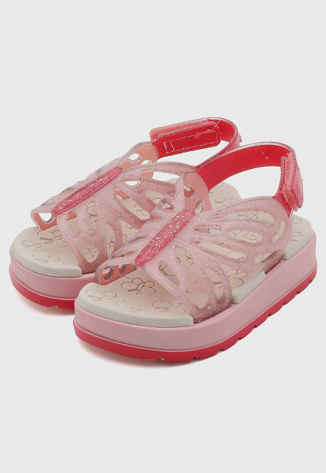 Infantil - Sandália Zaxynina Borboleta Rosa