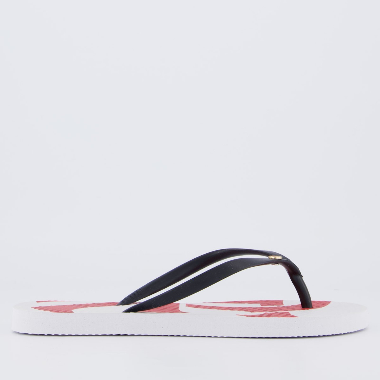 Vista 3 Chinelo Flamengo Basic 2 Feminino Neorubber branco Neorubber branco