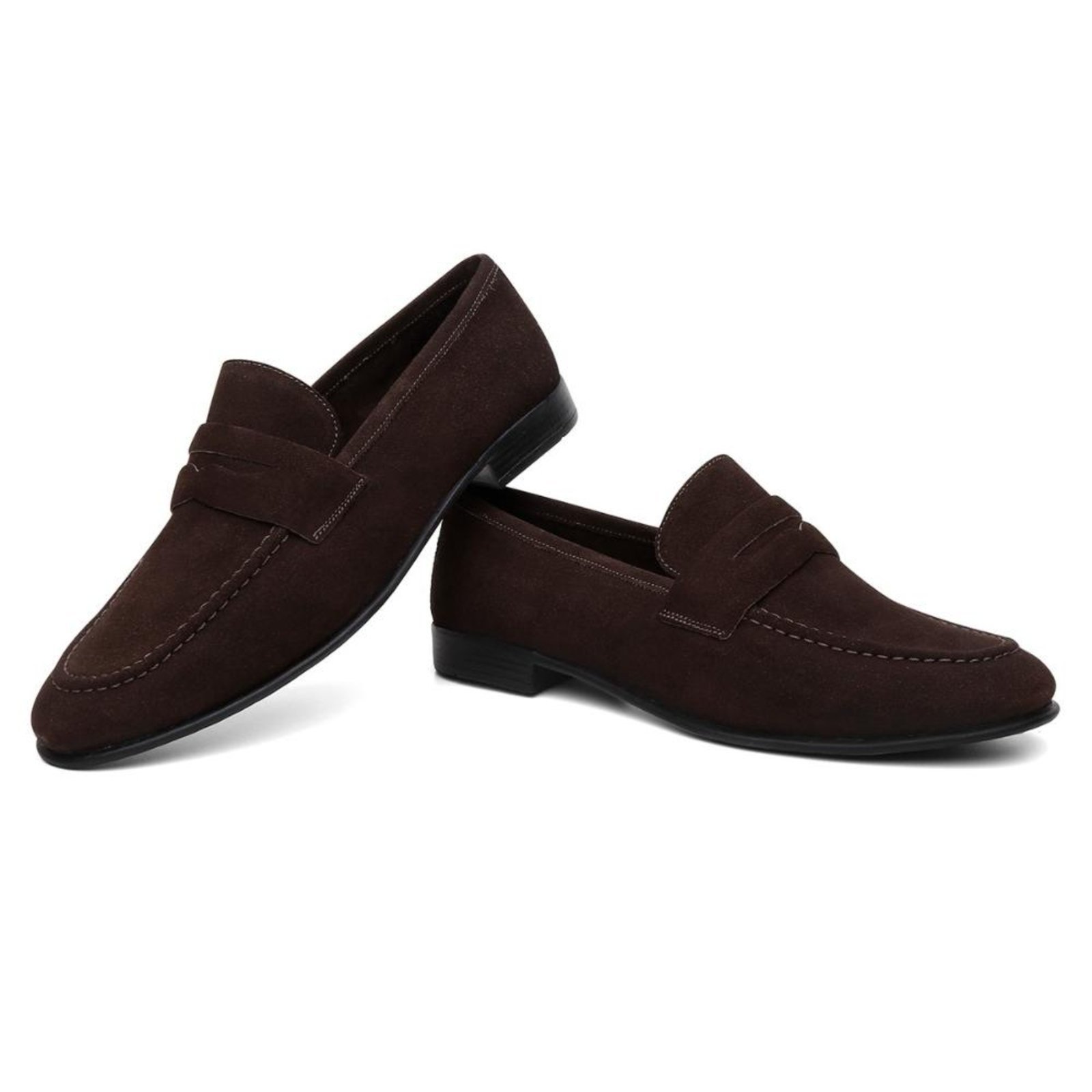 Mocassim Masculino Loafer Couro Estilo Conforto Café 37 Café