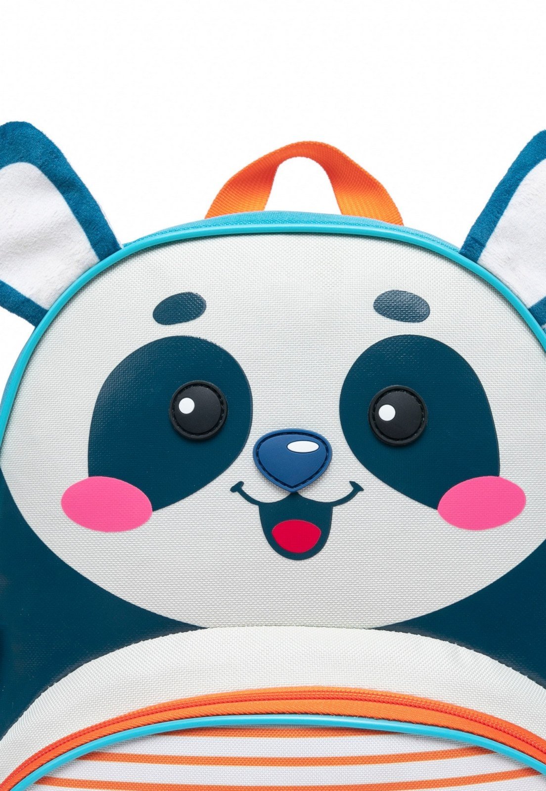 Vista 3 Infantil - Kit Mochila Costas Pré Escola Panda Reforçada Spector azul Spector azul