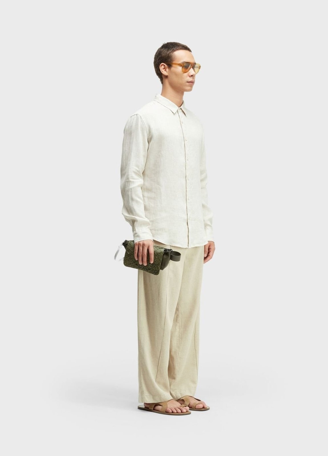 Calça linen caiçara OSKLEN