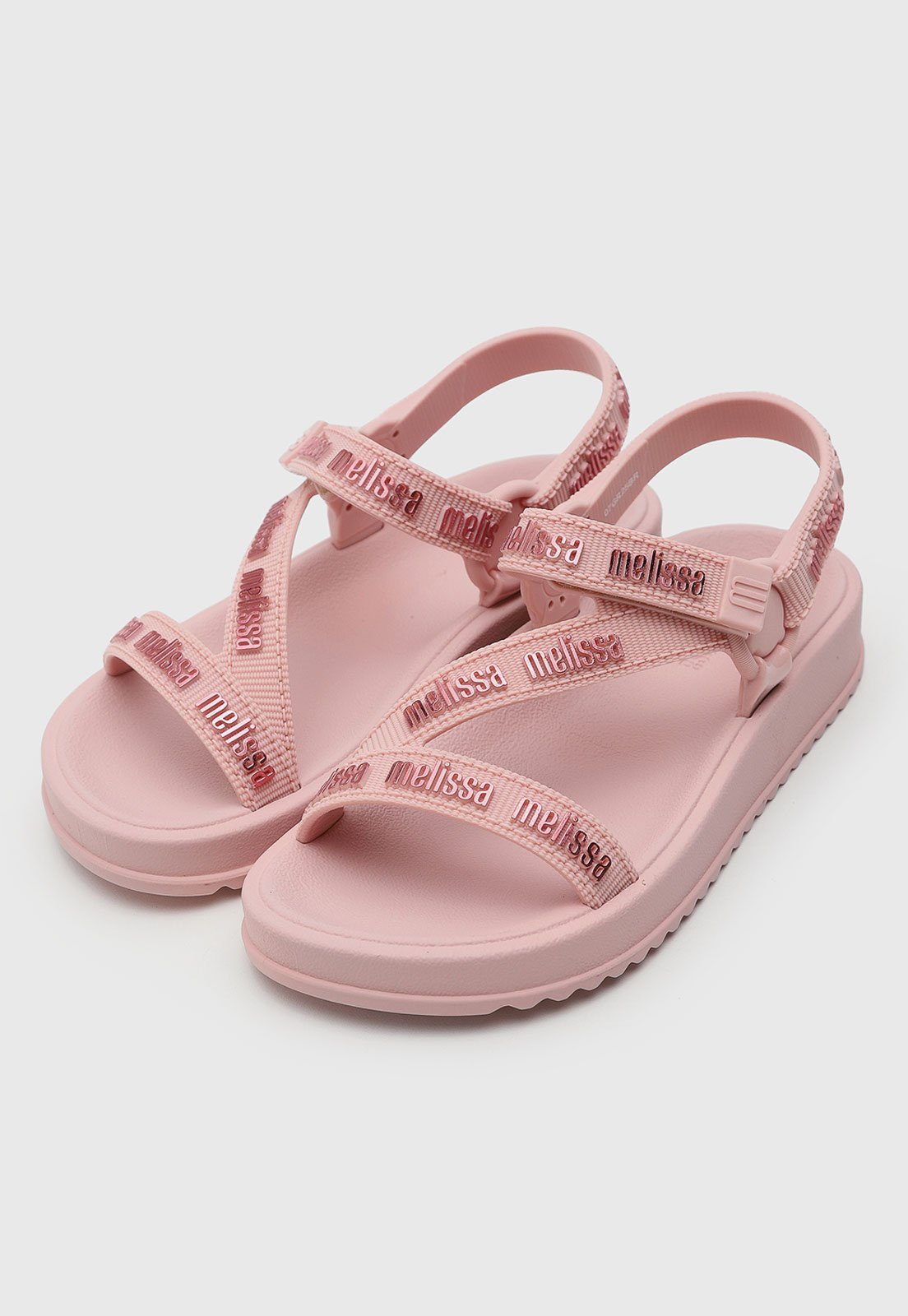 Infantil - Sandália Mini Melissa Tiras Rosa
