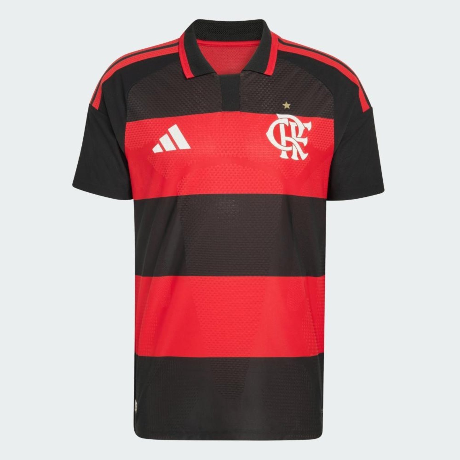 Vista 3 Camisa I Jogador CR Flamengo 26 adidas Performance vermelho adidas performance vermelho
