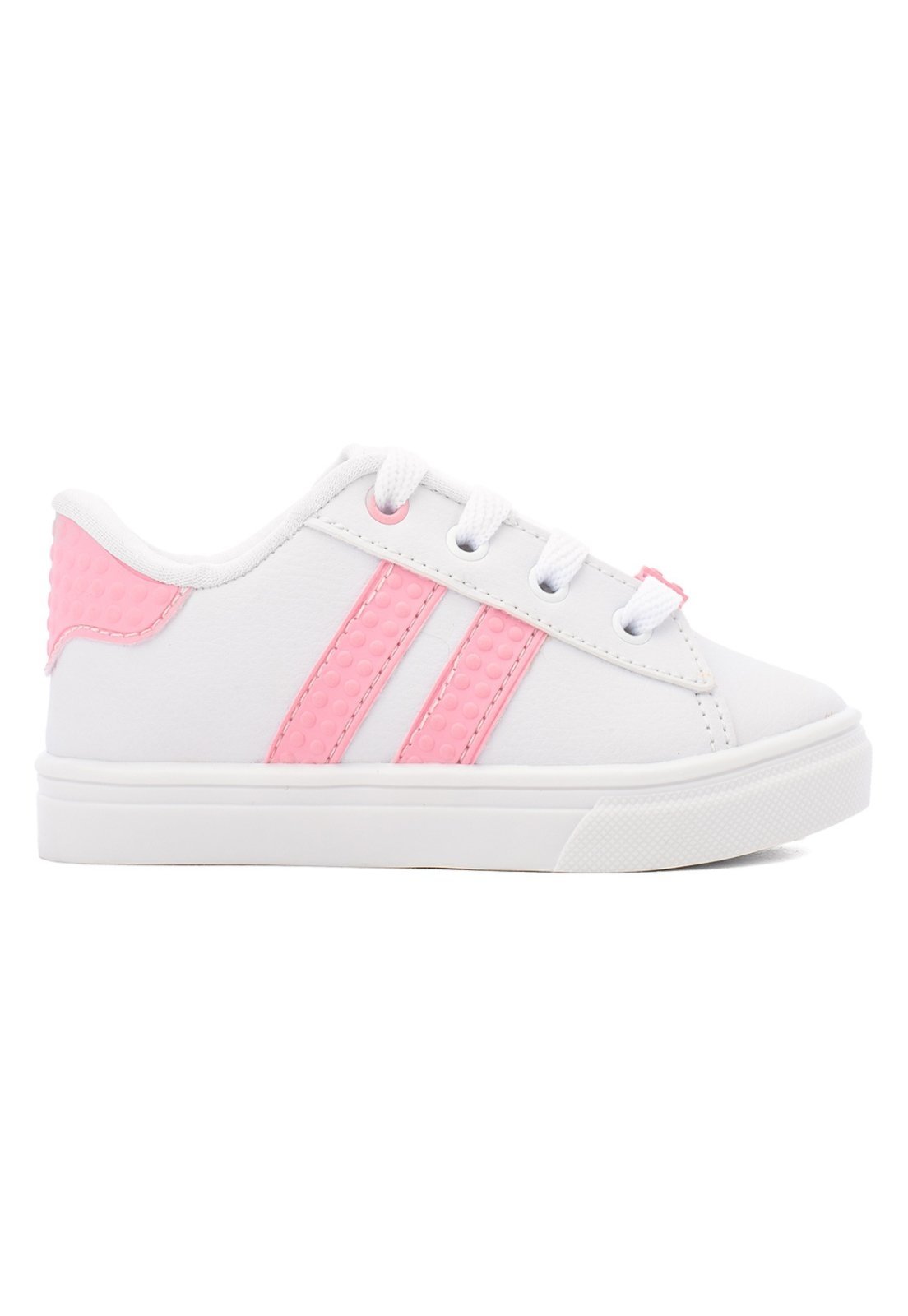 Infantil – Tenis Funfy Toy Blocks Menina 3469A Branco